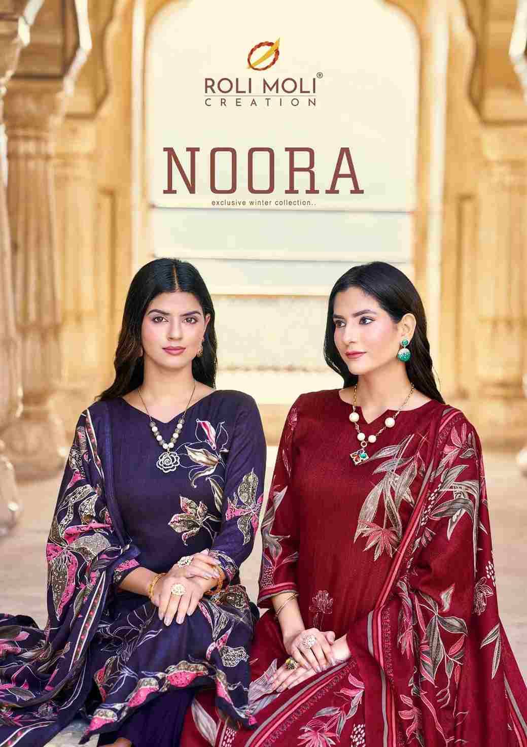 Noora By Roli Moli 1001 To 1008 Series Beautiful Stylish Festive Suits Fancy Colorful Casual Wear & Ethnic Wear & Ready To Wear Pashmina Dresses At Wholesale Price