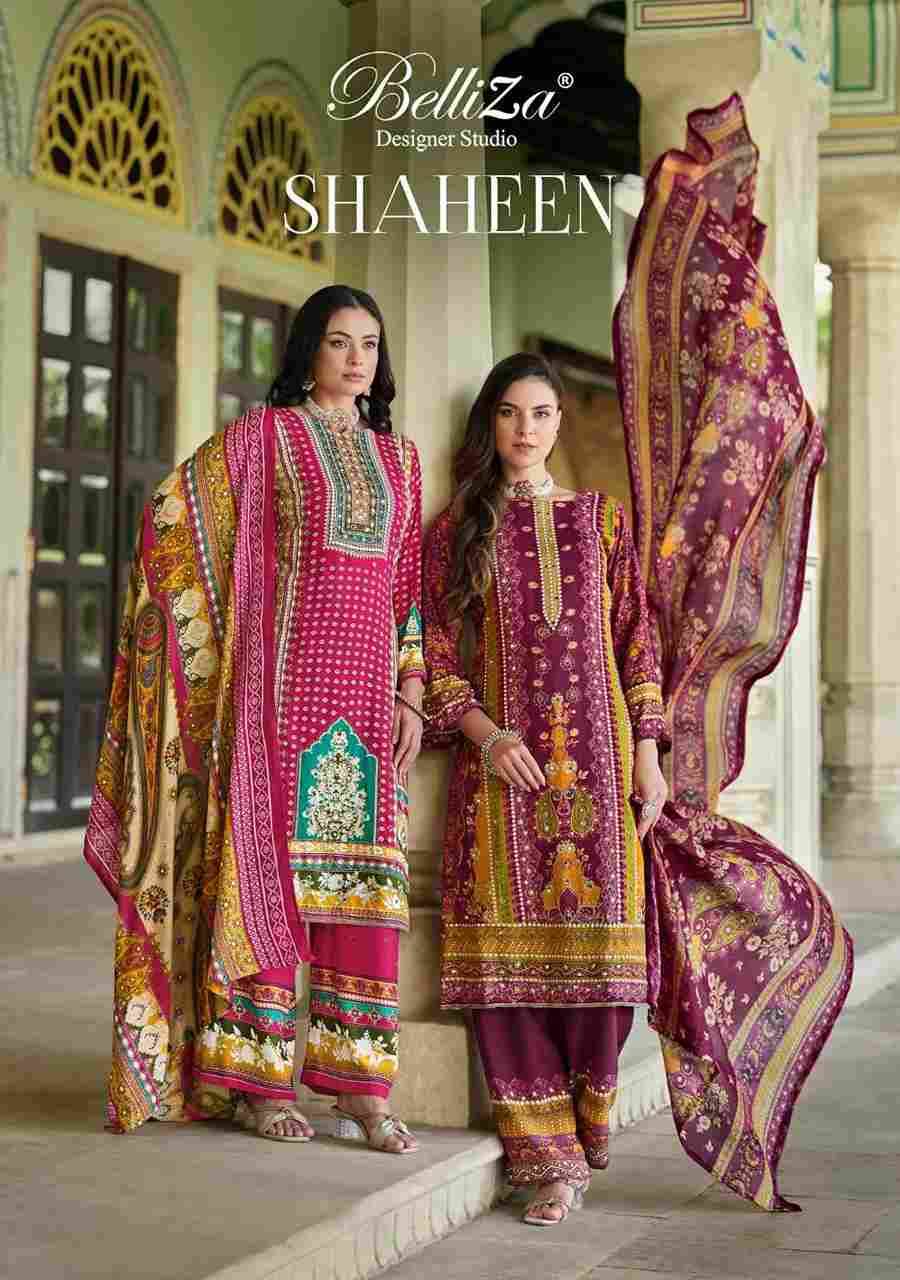 Shaheen By Belliza 998-001 To 998-008 Series Beautiful Festive Suits Stylish Fancy Colorful Casual Wear & Ethnic Wear Pure Viscose Rayon Print Dresses At Wholesale Price