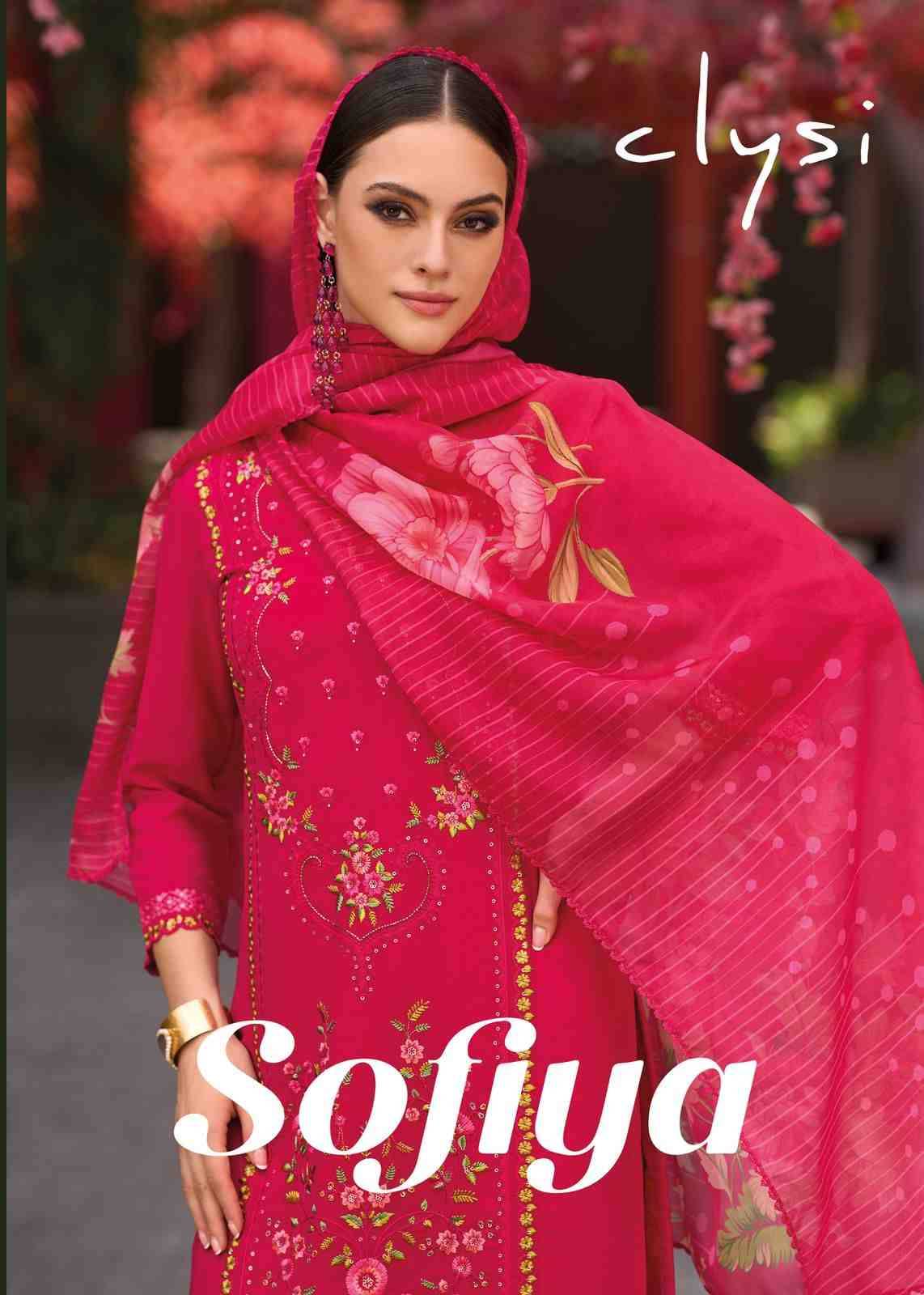 Sofiya By Clysi 1001 To 1004 Series Festive Suits Beautiful Fancy Colorful Stylish Party Wear & Occasional Wear Viscose Dresses At Wholesale Price