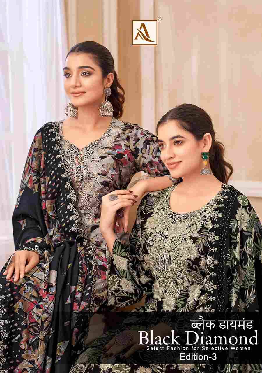 Black Diamond Vol-3 By Alok Suit 1715-001 To 1715-008 Series Beautiful Festive Suits Colorful Stylish Fancy Casual Wear & Ethnic Wear Pure Rayon Dresses At Wholesale Price