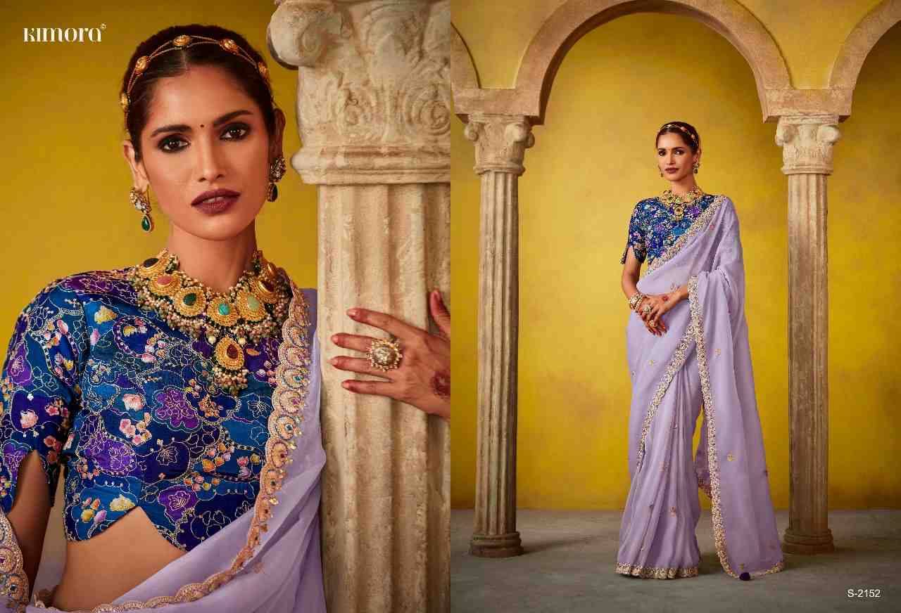 Divani By Kimora Fashion 2151 To 2161 Series Indian Traditional Wear Collection Beautiful Stylish Fancy Colorful Party Wear & Occasional Wear Tussar Silk Sarees At Wholesale Price