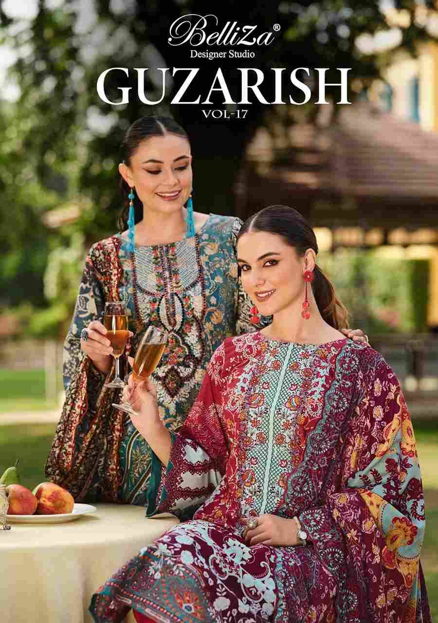 Guzarish Vol-17 By Belliza 1005-001 To 1005-008 Series Beautiful Stylish Festive Suits Fancy Colorful Casual Wear & Ethnic Wear & Ready To Wear Pure Cotton Digital Print Dresses At Wholesale Price