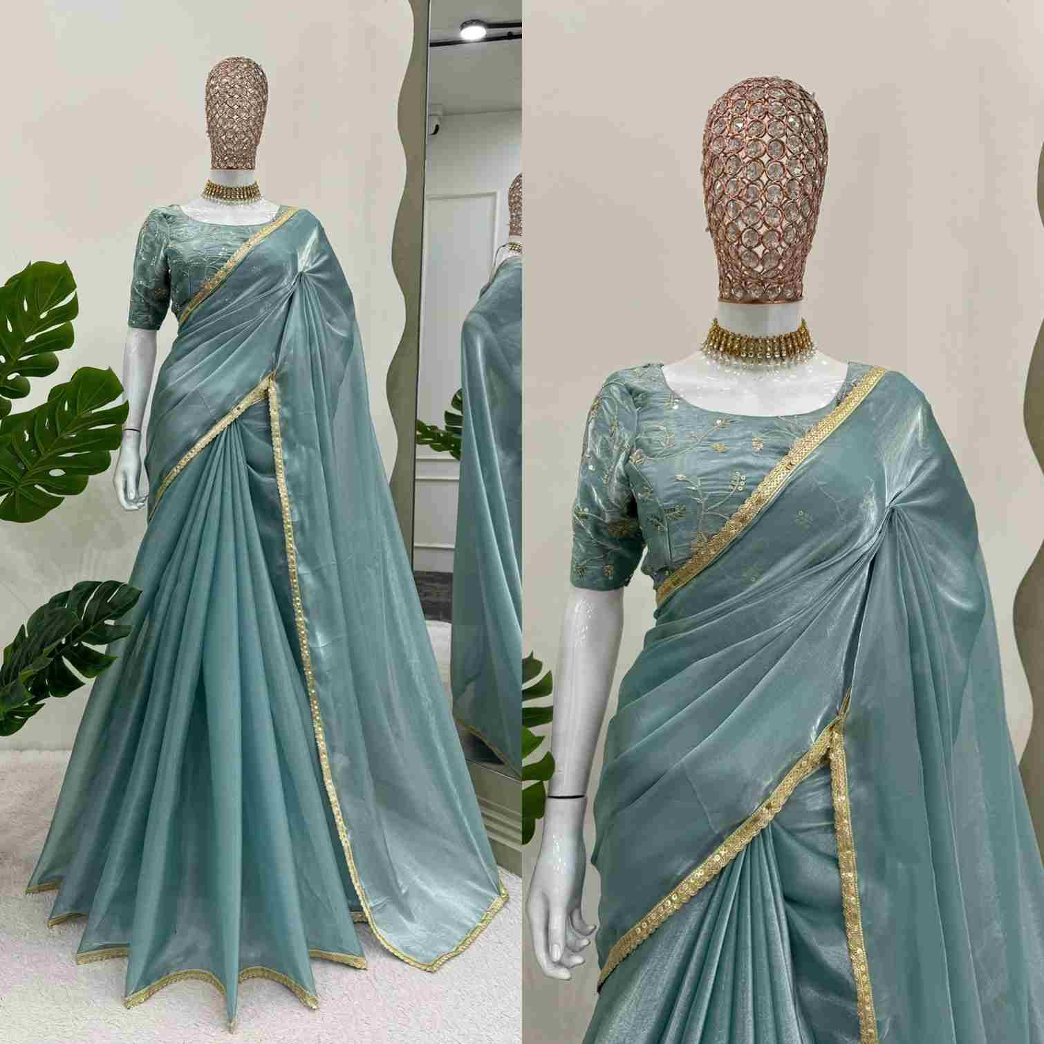 K-529 By Fashid Wholesale Indian Traditional Wear Collection Beautiful Stylish Fancy Colorful Party Wear & Occasional Wear Heavy Zimmy Choo Designer Sarees At Wholesale Price