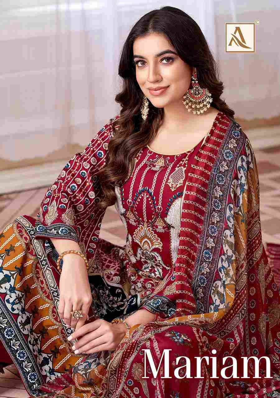 Mariam By Alok Suit 1719-001 To 1719-008 Series Beautiful Festive Suits Stylish Fancy Colorful Casual Wear & Ethnic Wear Pure Viscose Rayon Embroidered Dresses At Wholesale Price