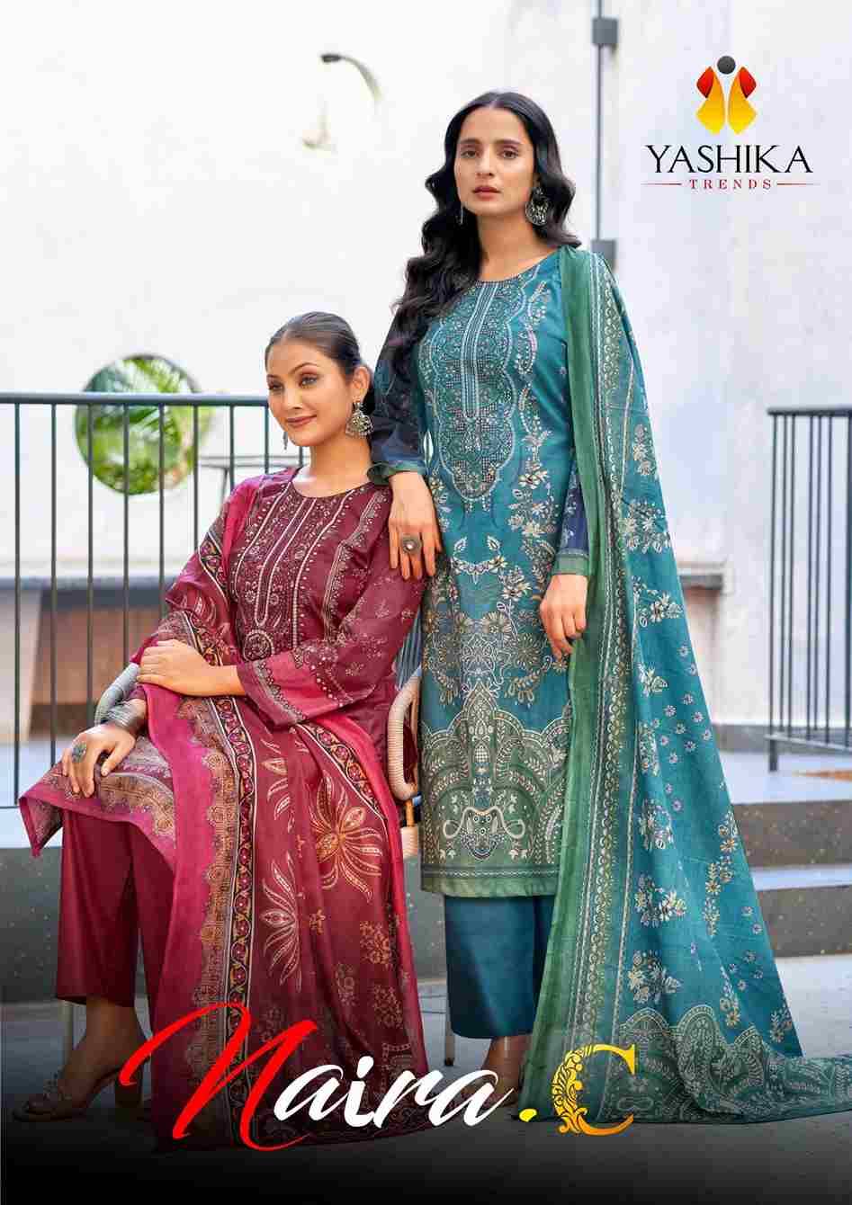 Naira.C By Yashika Trends 2001 To 2008 Series Beautiful Festive Suits Colorful Stylish Fancy Casual Wear & Ethnic Wear Pure Cotton Print Dresses At Wholesale Price