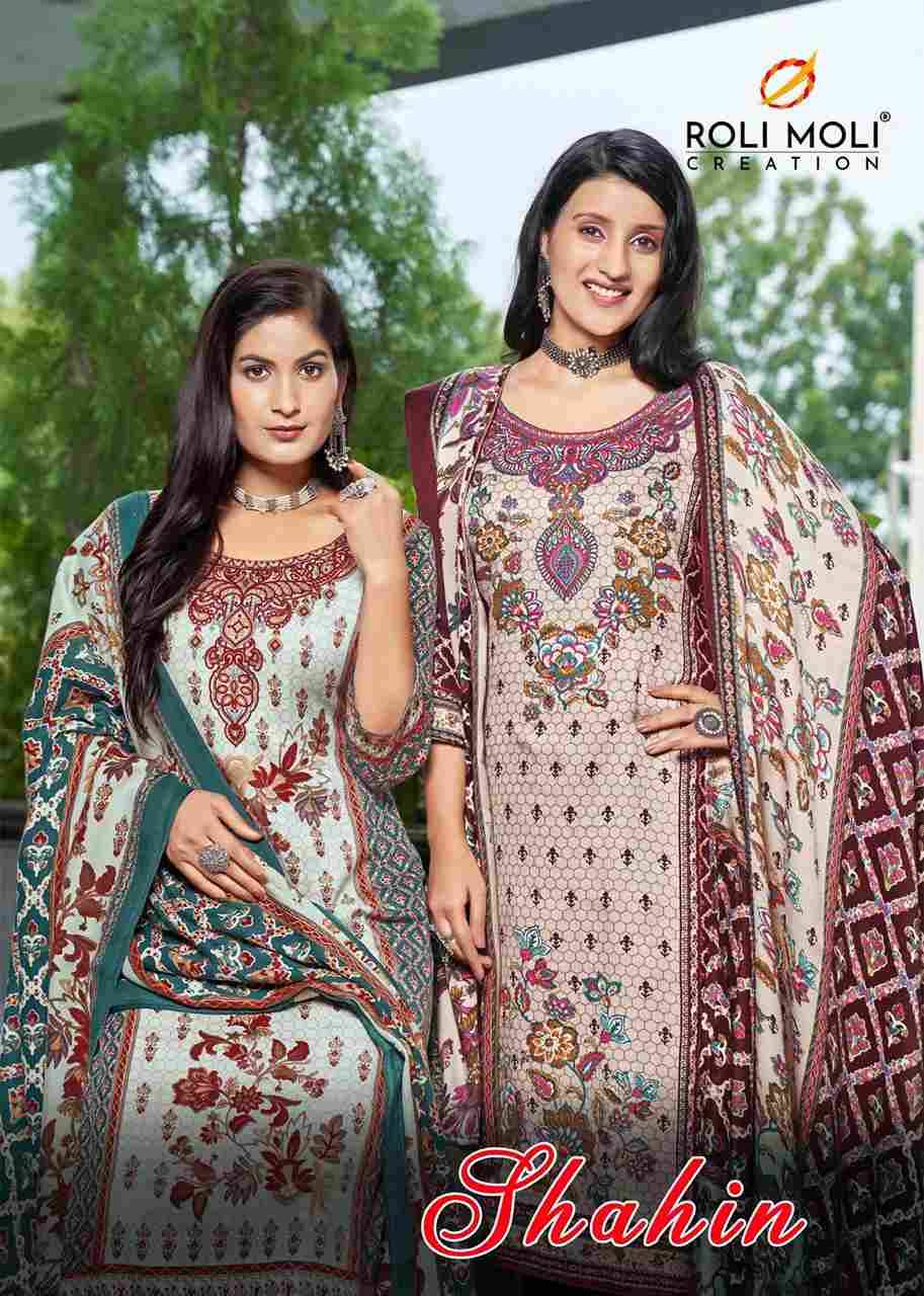 Shahin By Roli Moli 1001 To 1008 Series Beautiful Stylish Festive Suits Fancy Colorful Casual Wear & Ethnic Wear & Ready To Wear Pashmina Dresses At Wholesale Price