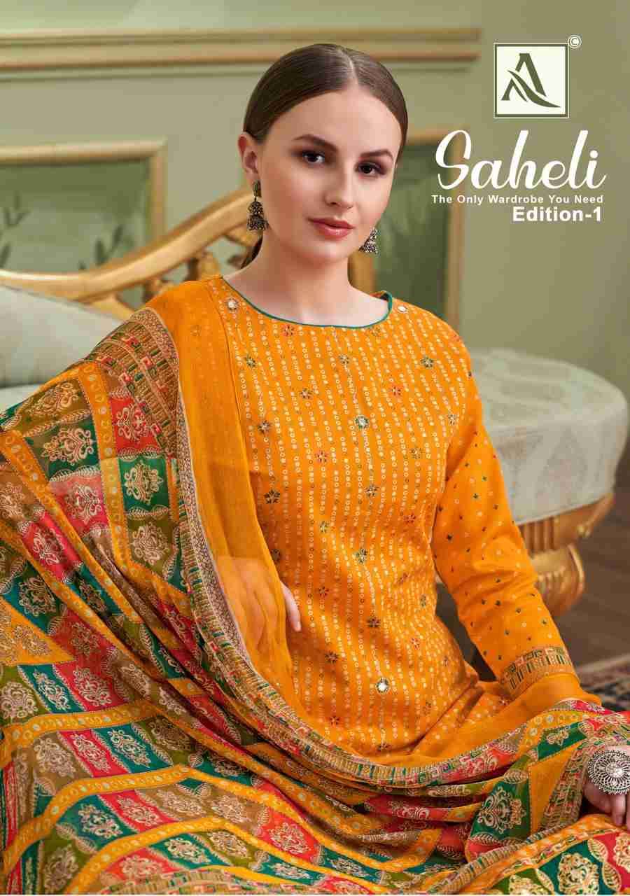 Saheli Vol-1 By Alok Suit 166-001 To 166-004 Series Beautiful Festive Suits Stylish Fancy Colorful Casual Wear & Ethnic Wear Pure Jam Print Dresses At Wholesale Price