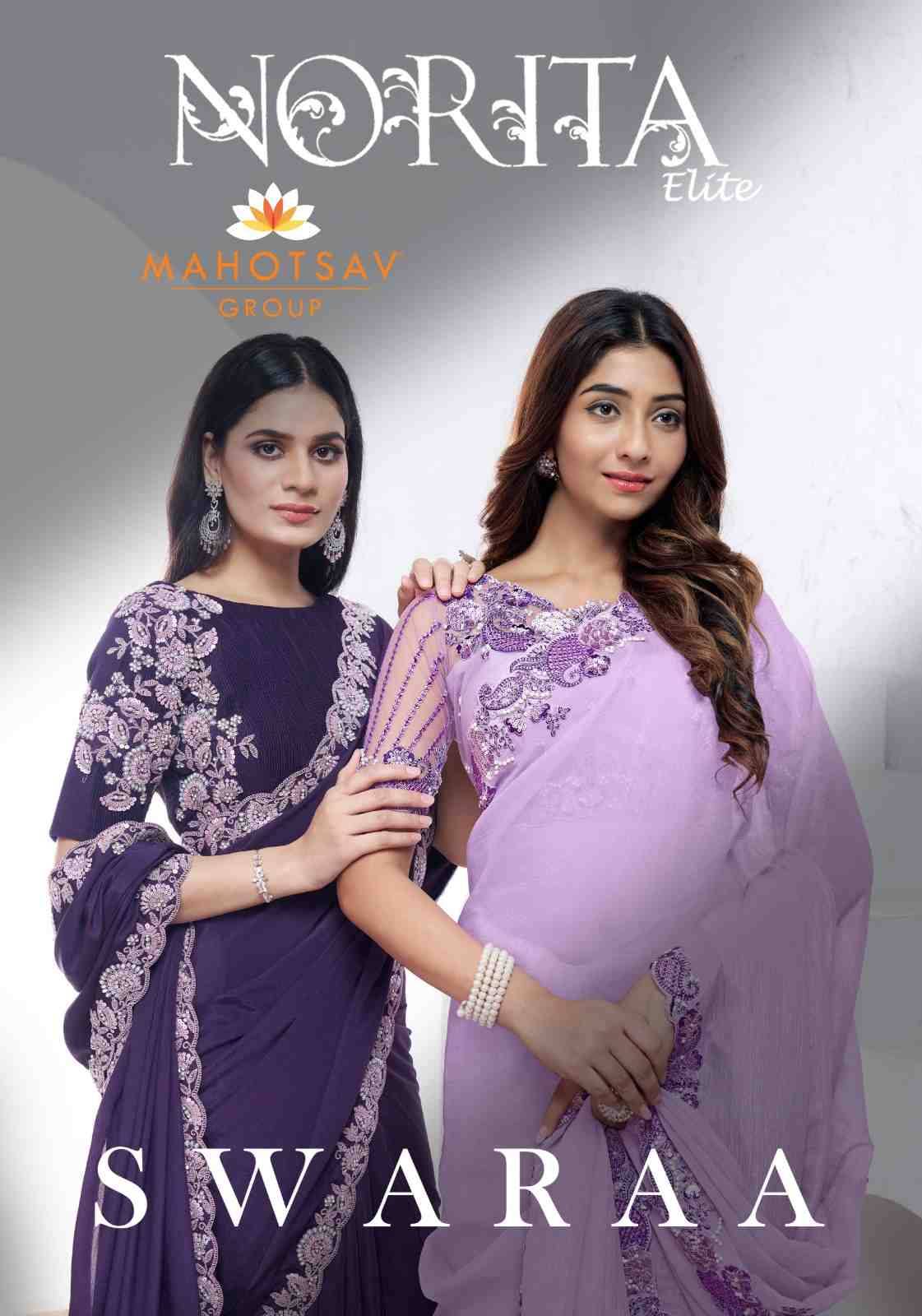 Swaraa By Mahotsav 44001 To 44018 Series Indian Traditional Wear Collection Beautiful Stylish Fancy Colorful Party Wear & Occasional Wear Silk Sarees At Wholesale Price