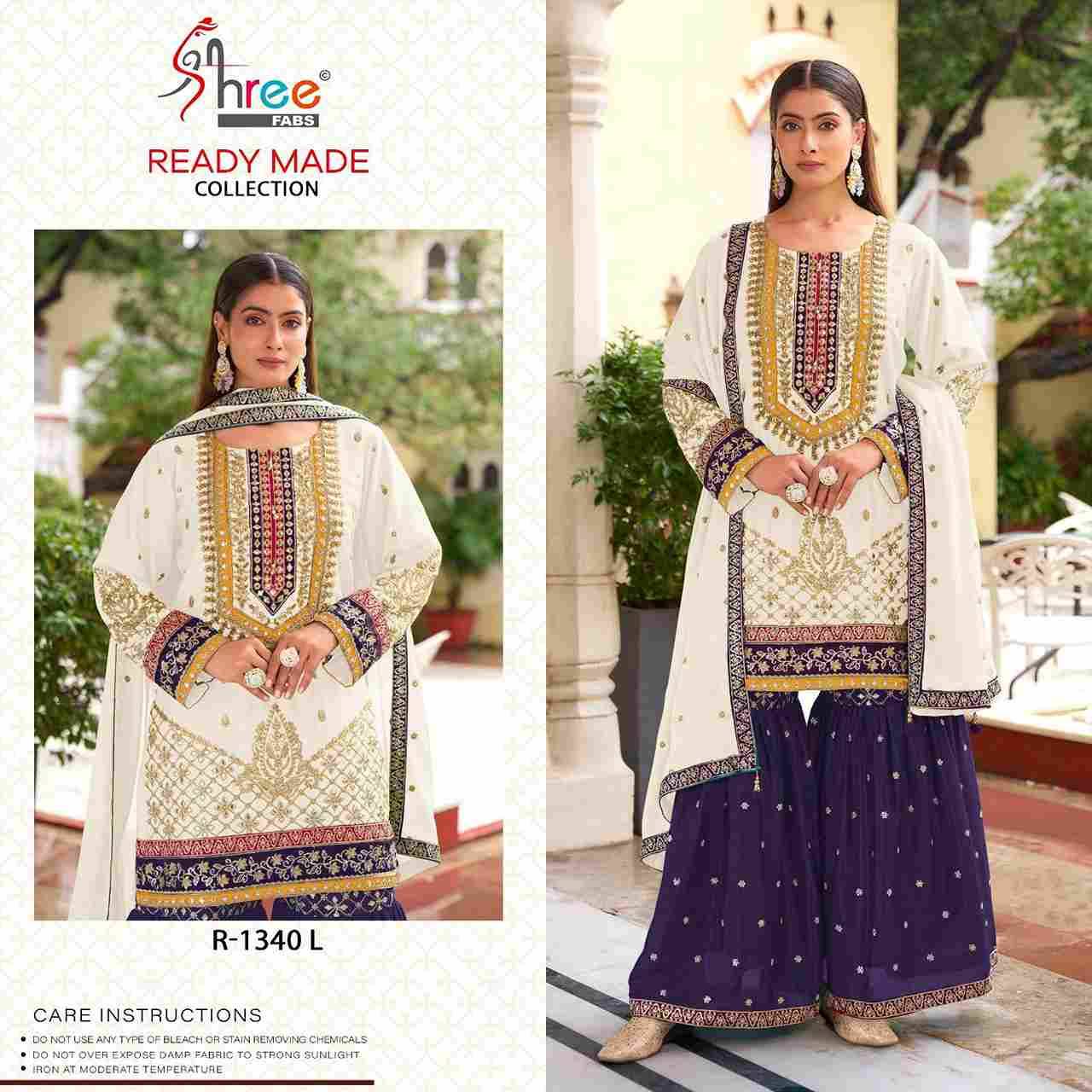 Shree Fabs Hit Design R-1340 Colours Vol-4 By Shree Fabs R-1340-K To R-1340-N Series Beautiful Pakistani Suits Stylish Fancy Colorful Party Wear & Occasional Wear Viscose Chinnon Embroidered Dresses At Wholesale Price