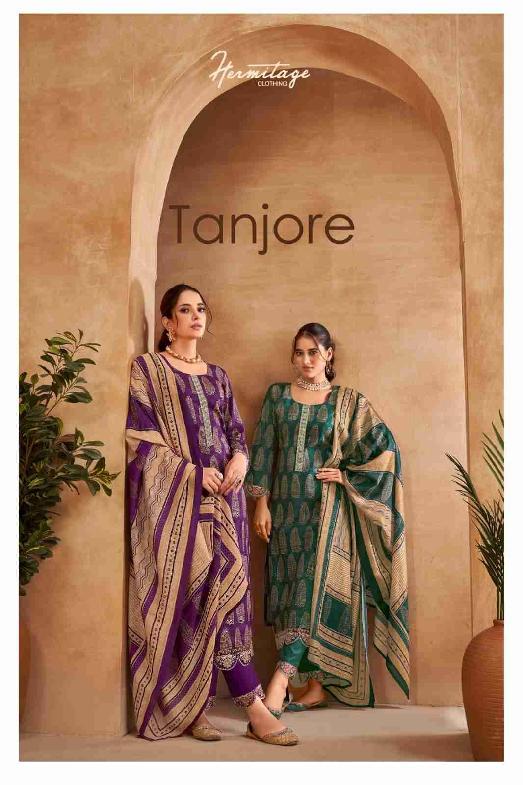 Tanjore By Hermitage 01 To 06 Series Beautiful Festive Suits Stylish Fancy Colorful Casual Wear & Ethnic Wear Pure Jam Cotton Print Dresses At Wholesale Price