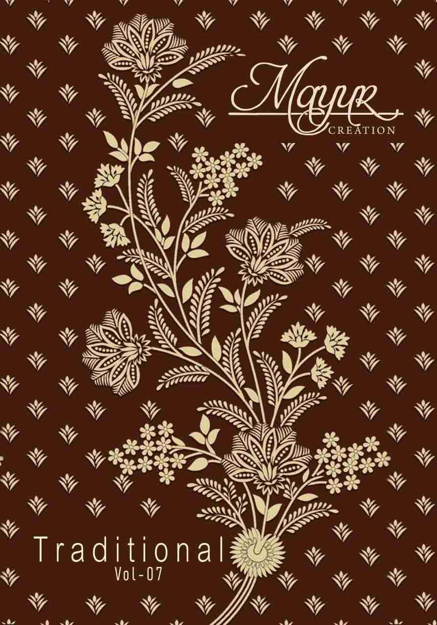 Traditional Vol-7 By Mayur Creation 7001 To 7010 Series Beautiful Festive Suits Stylish Fancy Colorful Casual Wear & Ethnic Wear Heavy Cotton Print Dresses At Wholesale Price