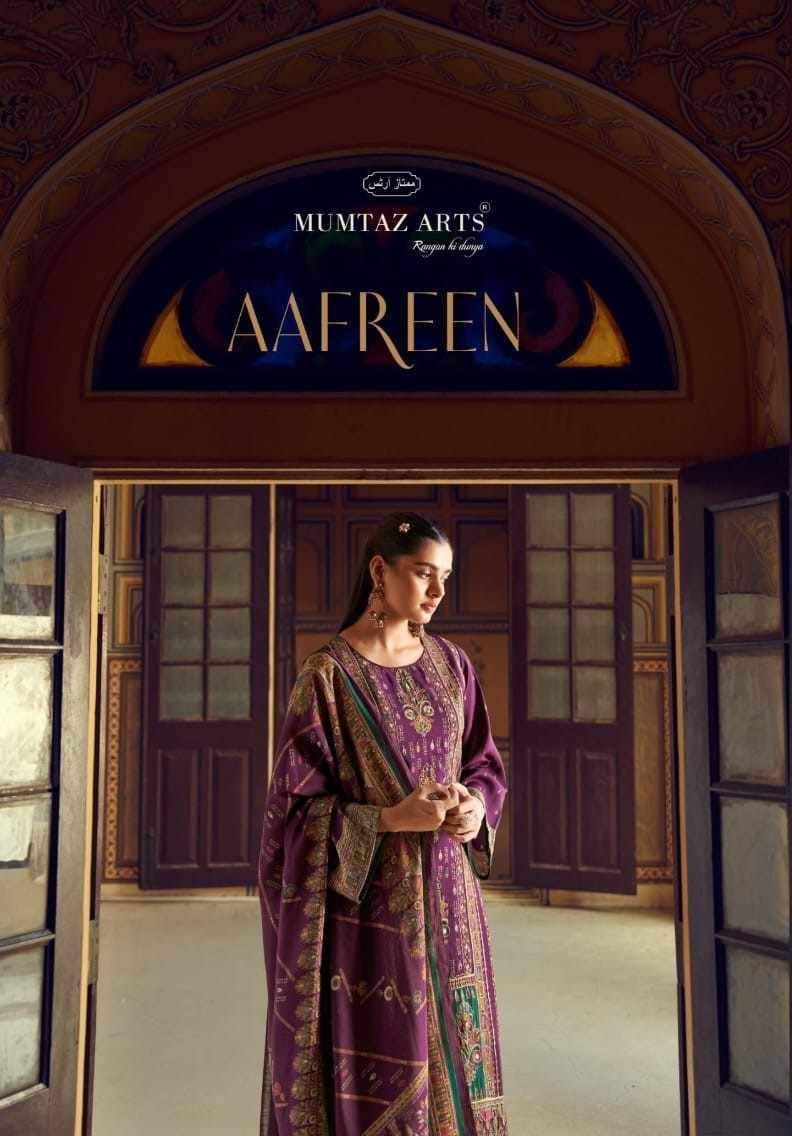 Aafreen By Mumtaz Arts 8901 To 8904 Series Beautiful Festive Suits Colorful Stylish Fancy Casual Wear & Ethnic Wear Pure Viscose Muslin Print Dresses At Wholesale Price