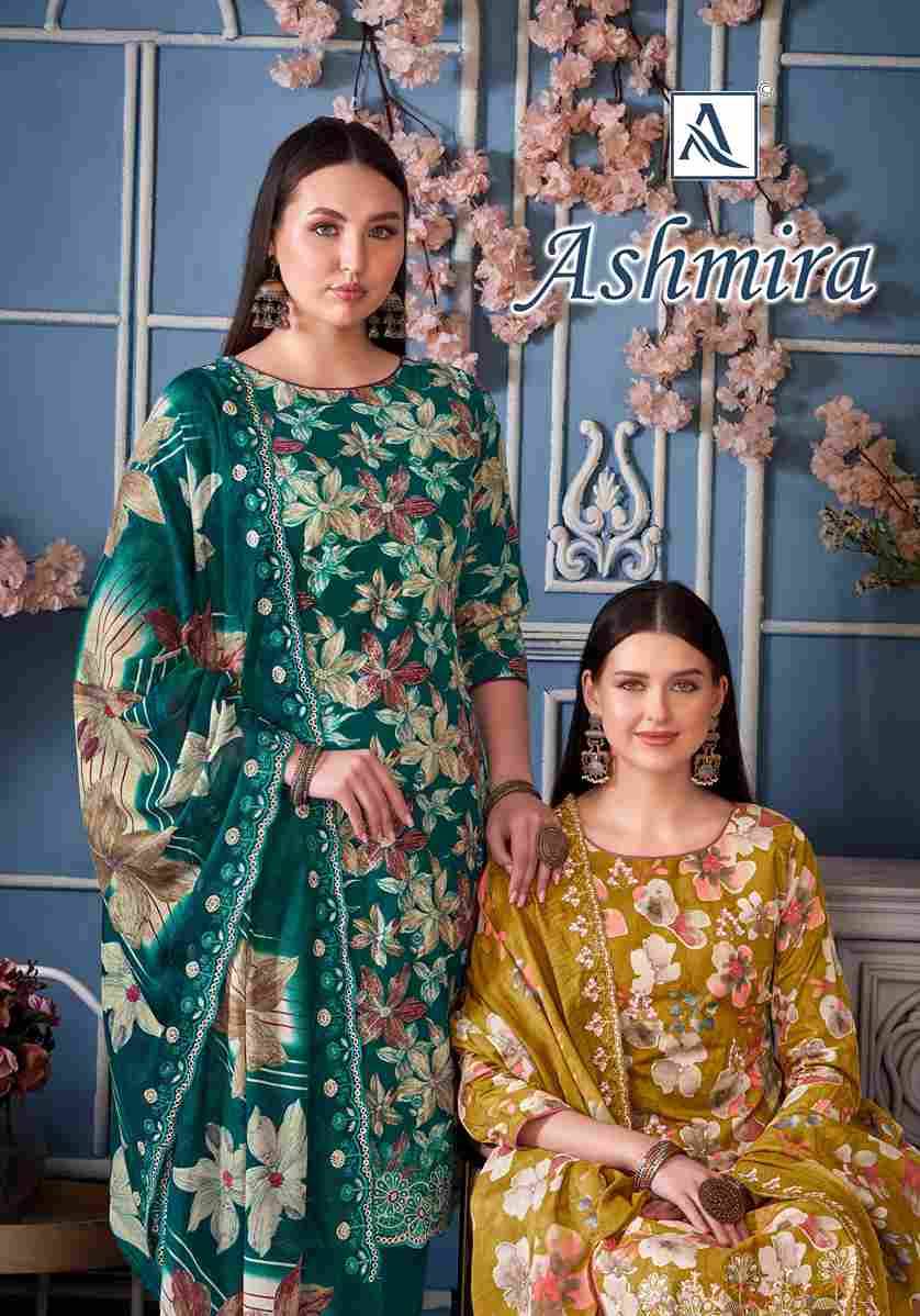 Ashmira By Alok Suit 1737-001 To 1737-006 Series Beautiful Festive Suits Colorful Stylish Fancy Casual Wear & Ethnic Wear Pure Cambric Print With Embroidered Dresses At Wholesale Price