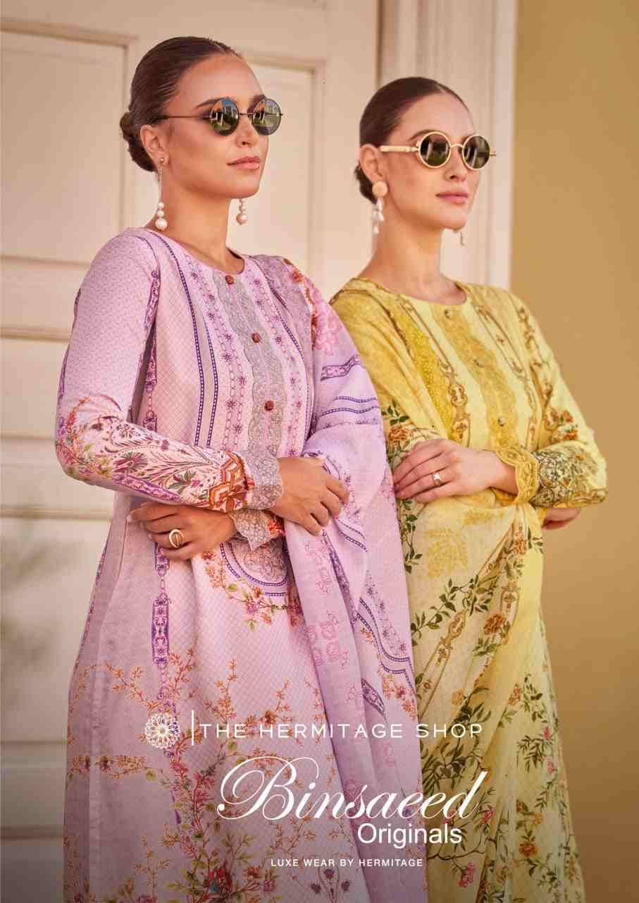 Binsaeed By The Hermitage Shop 1001 To 1008 Series Beautiful Festive Suits Colorful Stylish Fancy Casual Wear & Ethnic Wear Pure Jam Satin Dresses At Wholesale Price