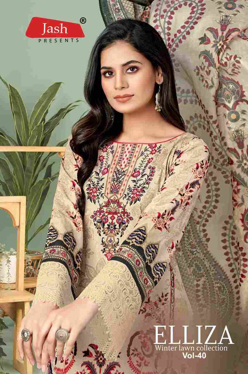 Elliza Vol-40 By Jash 40001 To 40010 Series Beautiful Festive Suits Stylish Fancy Colorful Casual Wear & Ethnic Wear Pure Cotton Print Dresses At Wholesale Price