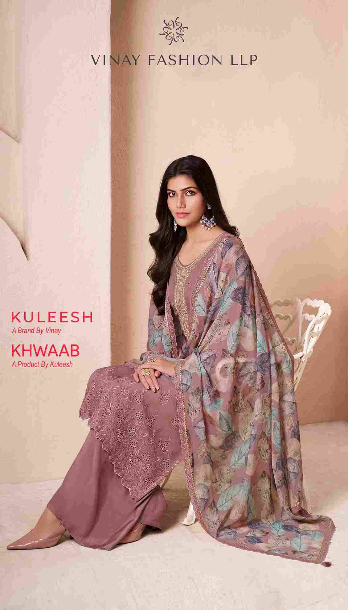 Khwaab By Vinay Fashion 70441-S To 70444-S Series Designer Festive Suits Collection Beautiful Stylish Fancy Colorful Party Wear & Occasional Wear Organza Dresses At Wholesale Price