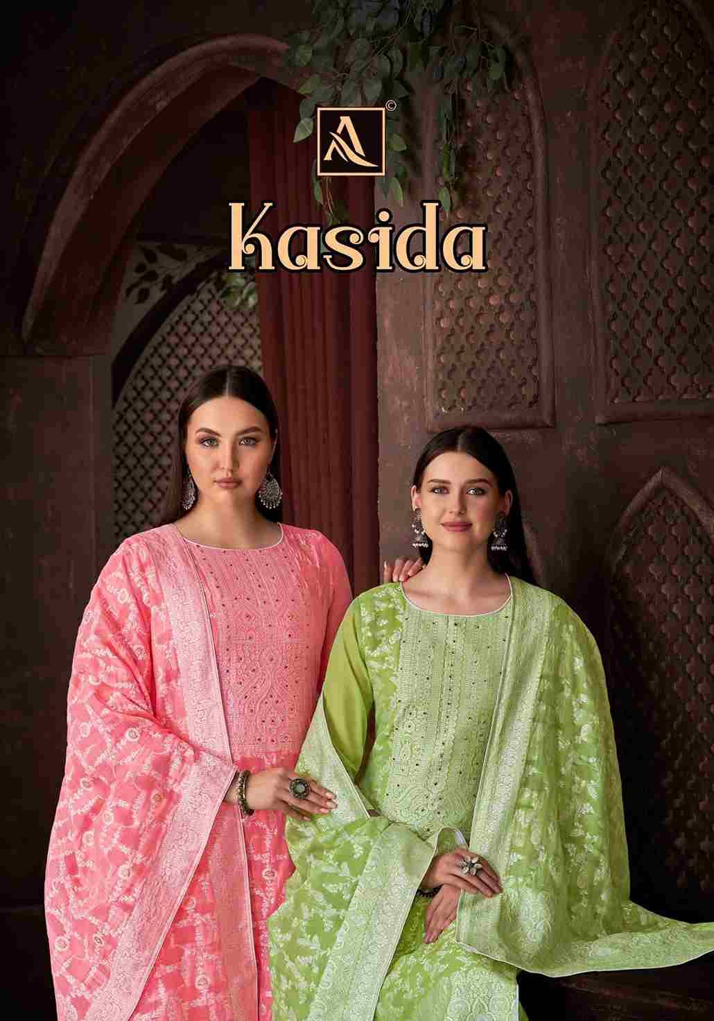 Kasida By Alok Suit 1731-001 To 1731-006 Series Beautiful Festive Suits Stylish Fancy Colorful Casual Wear & Ethnic Wear Pure Jacquard Print Dresses At Wholesale Price