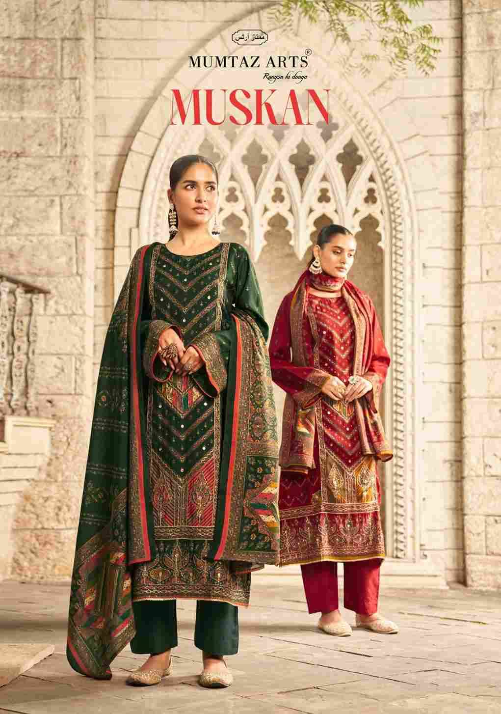 Muskan By Mumtaz Arts 9701 To 9704 Series Beautiful Festive Suits Colorful Stylish Fancy Casual Wear & Ethnic Wear Pure Viscose Muslin Print Dresses At Wholesale Price