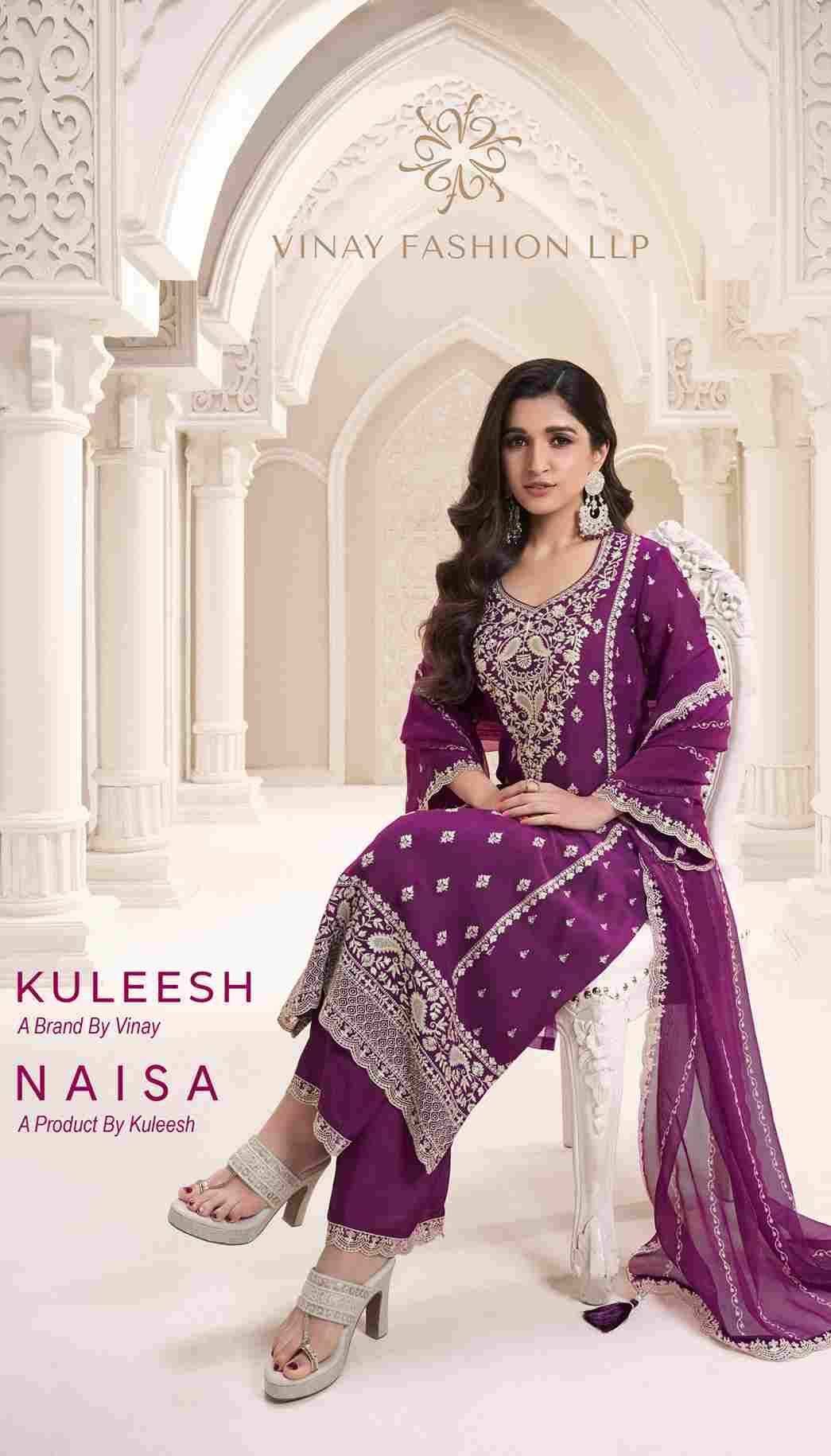 Naisa By Vinay Fashion 72331 To 72336 Series Designer Festive Suits Collection Beautiful Stylish Fancy Colorful Party Wear & Occasional Wear Silk Chiffon Dresses At Wholesale Price