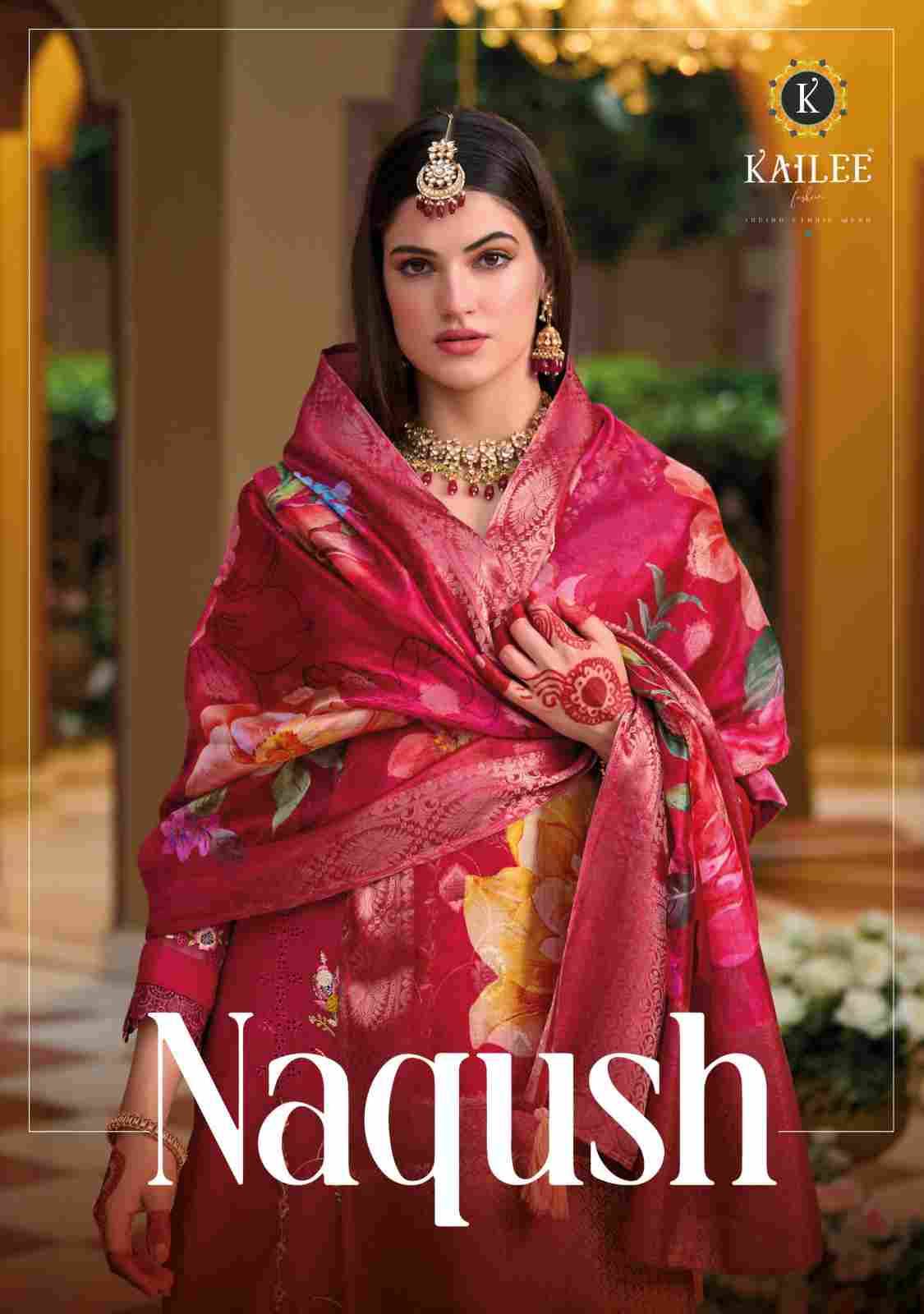 Naqush By Kailee 42771 To 42776 Series Beautiful Festive Suits Colorful Stylish Fancy Casual Wear & Ethnic Wear Pure Viscose Silk Dresses At Wholesale Price