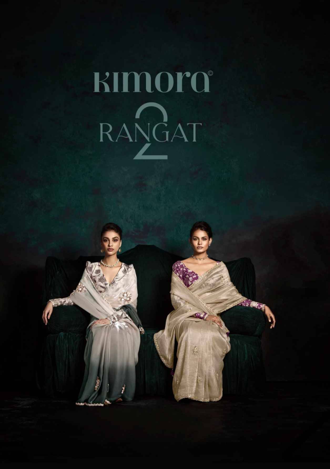 Rangat Vol-2 By Kimora Fashion 2171 To 2181 Series Indian Traditional Wear Collection Beautiful Stylish Fancy Colorful Party Wear & Occasional Wear Organza Sarees At Wholesale Price