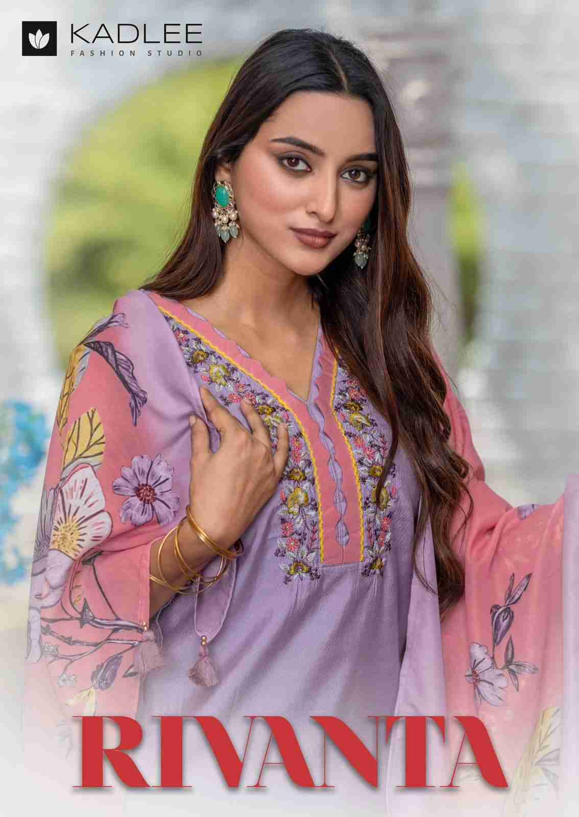 Rivanta By Kadlee 2001 To 2004 Series Beautiful Festive Suits Colorful Stylish Fancy Casual Wear & Ethnic Wear Heavy Viscose Dresses At Wholesale Price