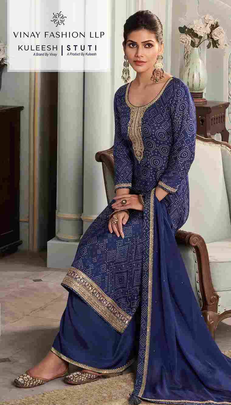 Stuti By Vinay Fashion 70531 To 70534 Series Designer Festive Suits Collection Beautiful Stylish Fancy Colorful Party Wear & Occasional Wear Silk Dresses At Wholesale Price