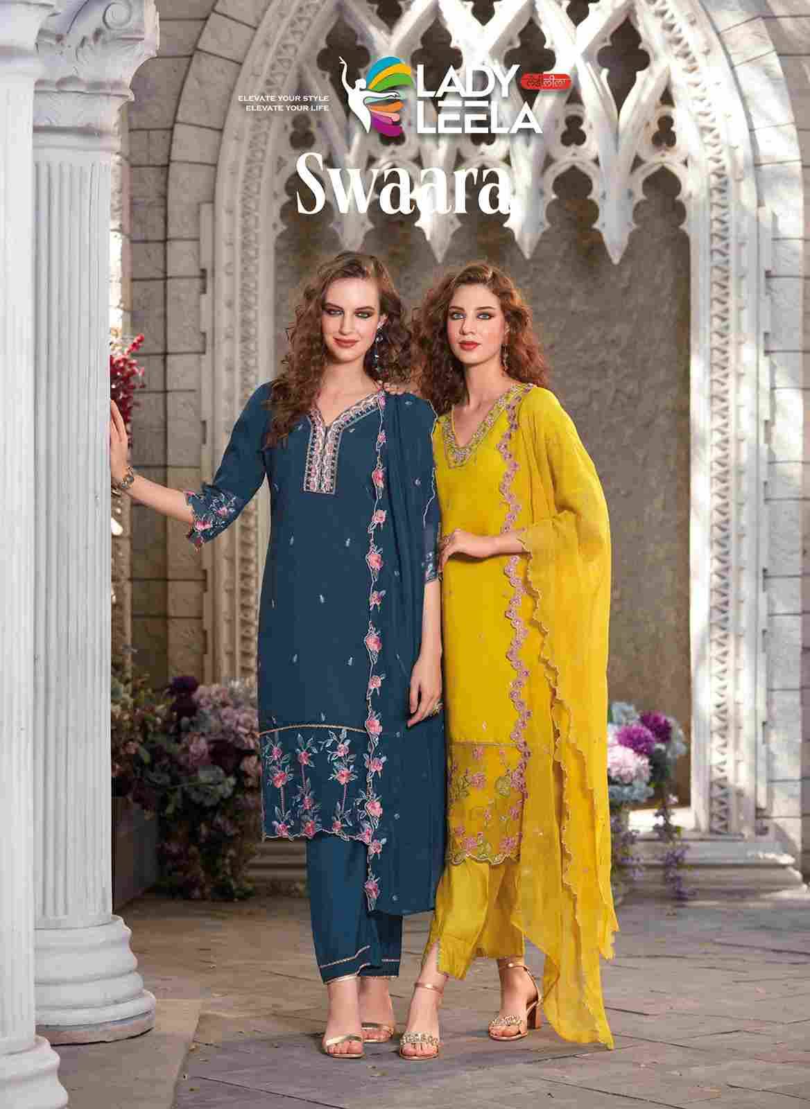 Swaara By Lady Leela 1431 To 1436 Series Designer Festive Suits Collection Beautiful Stylish Fancy Colorful Party Wear & Occasional Wear Viscose Silk Dresses At Wholesale Price