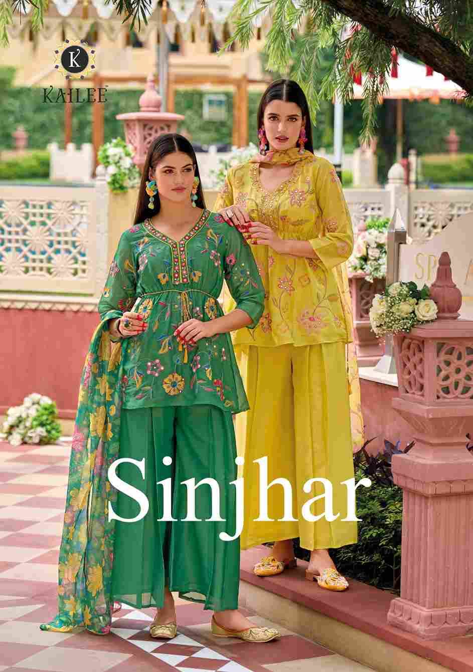 Sinjhar By Kailee 42791 To 42794 Series Beautiful Festive Suits Colorful Stylish Fancy Casual Wear & Ethnic Wear Pure Viscose Silk Dresses At Wholesale Price