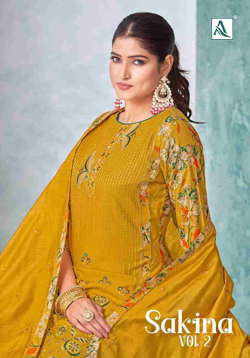 Sakina Vol-2 By Alok Suit 1762-001 To 1762-004 Series Beautiful Festive Suits Stylish Fancy Colorful Casual Wear & Ethnic Wear Pure Viscose Rayon Print Dresses At Wholesale Price