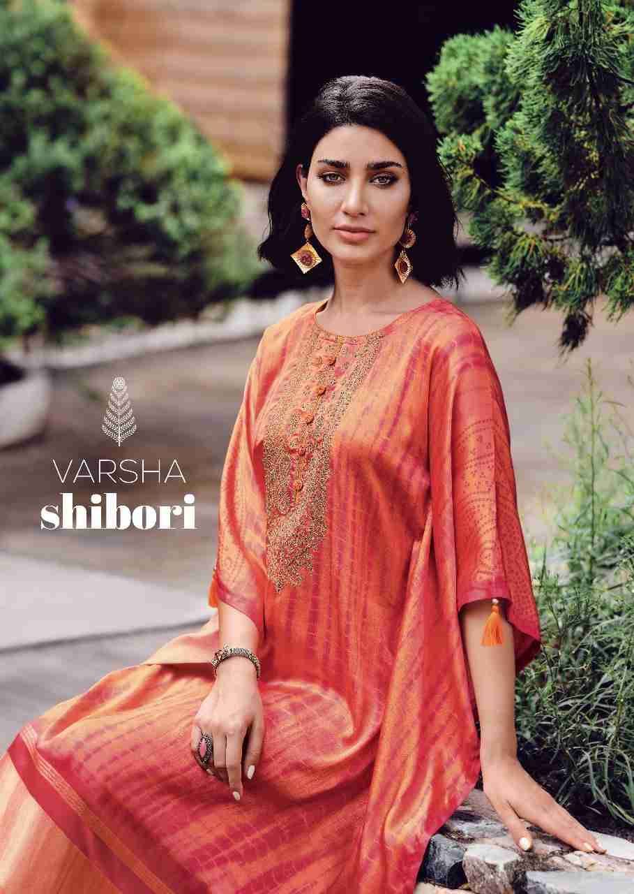 Shibori By Varsha 01 To 04 Series Designer Stylish Fancy Colorful Beautiful Party Wear & Ethnic Wear Collection Pure Viscose Kaftan With Bottom At Wholesale Price