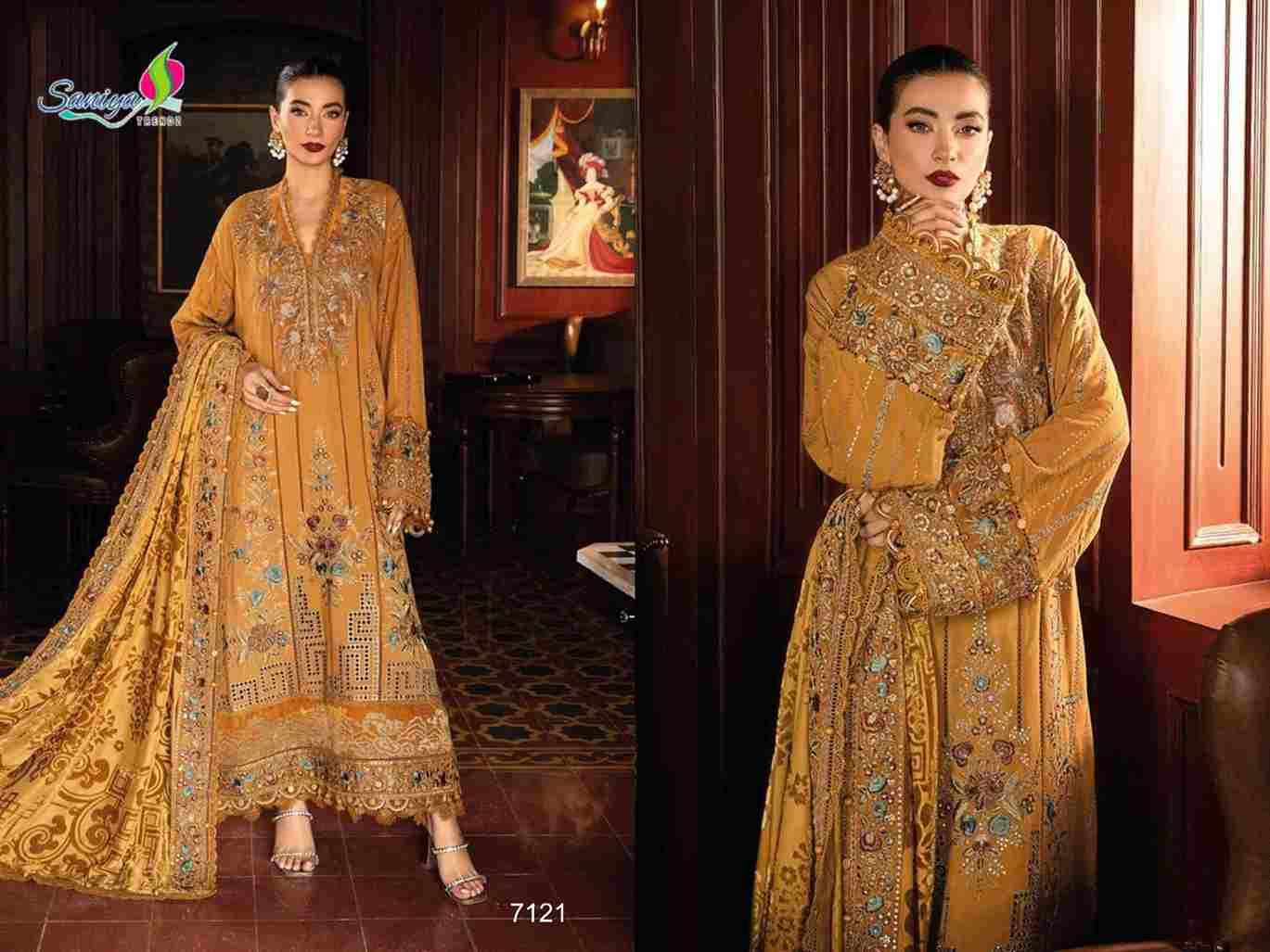 Saniya Trendz Hit Design 7121 By Saniya Trendz Beautiful Pakistani Suits Colorful Stylish Fancy Casual Wear & Ethnic Wear Rayon Embroidered Dresses At Wholesale Price