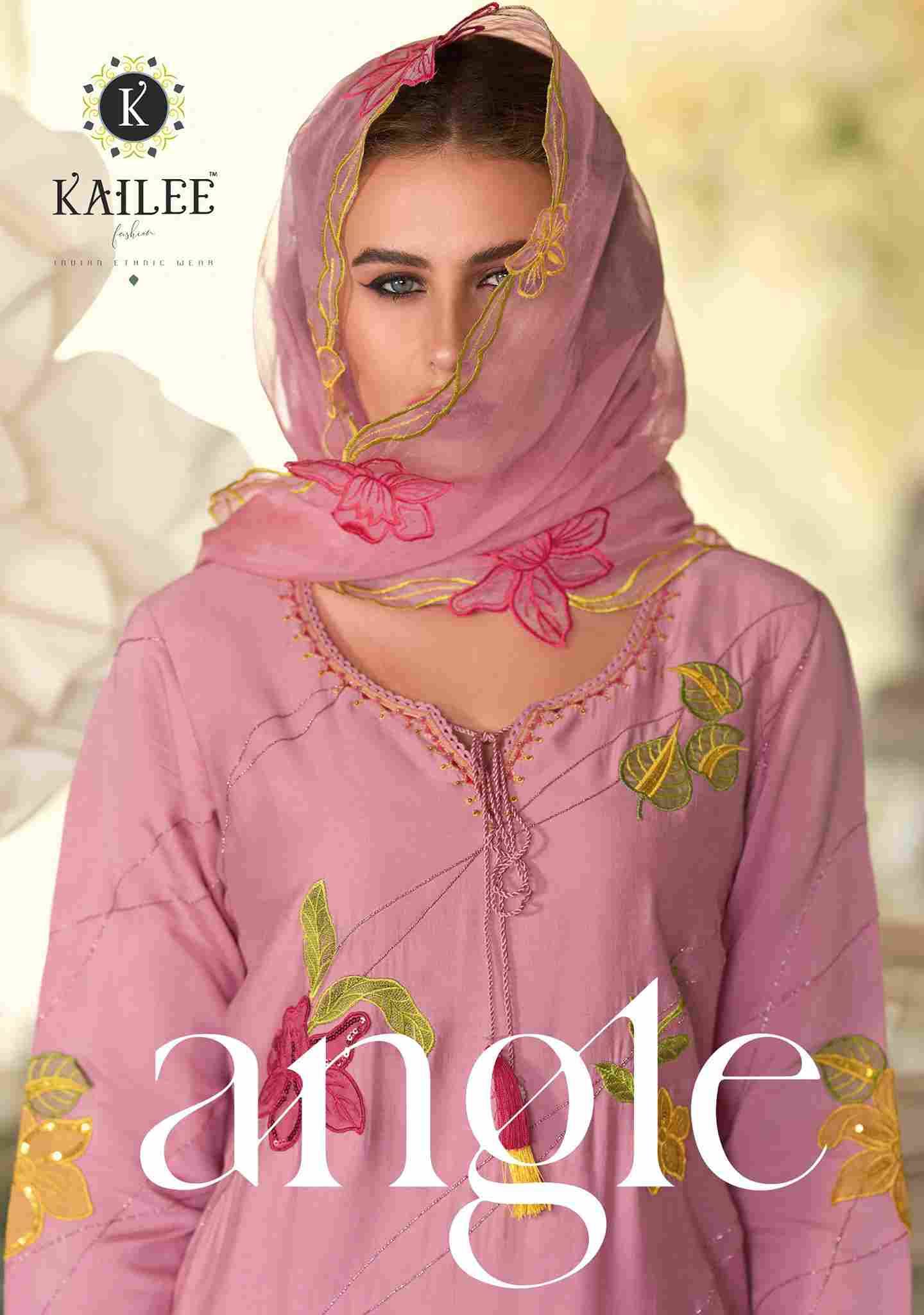 Angle By kailee 43201 To 43204 Series Beautiful Festive Suits Colorful Stylish Fancy Casual Wear & Ethnic Wear Pure Viscose Silk Dresses At Wholesale Price