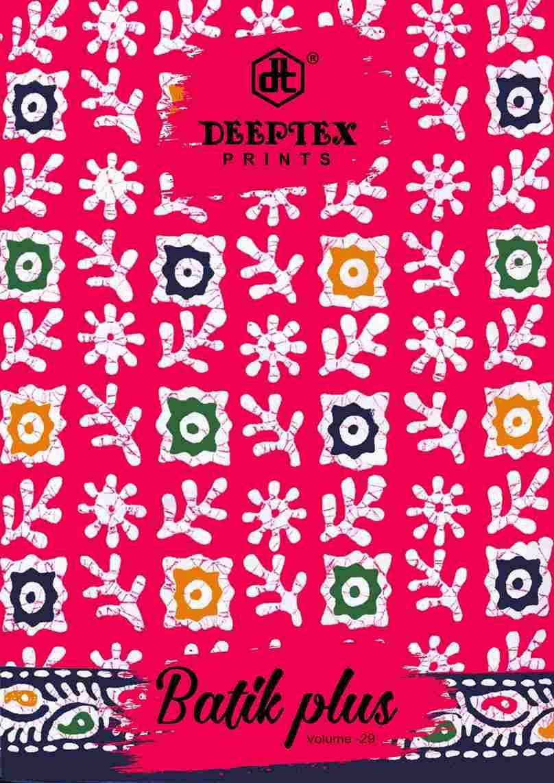 Batik Plus Vol-29 By Deeptex Prints 2901 To 2910 Series Beautiful Festive Suits Stylish Fancy Colorful Party Wear & Occasional Wear Cotton Dresses At Wholesale Price