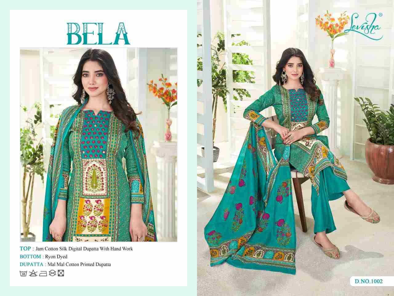 Bela By Levisha 1001 To 1004 Series Festive Suits Beautiful Fancy Colorful Stylish Party Wear & Occasional Wear Jam Cotton Silk Dresses At Wholesale Price