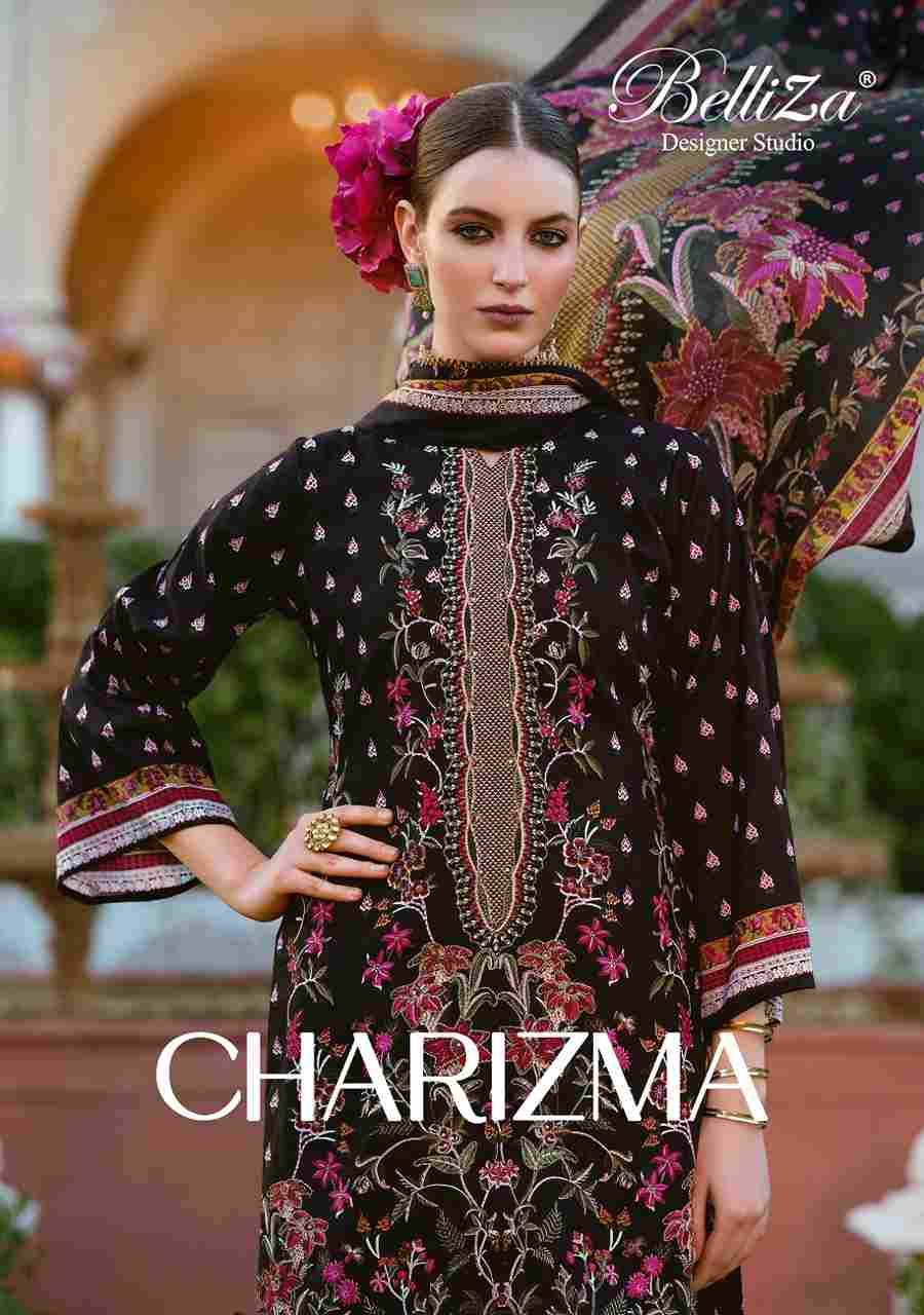 Charizma By Belliza 1032-001 To 1032-008 Series Beautiful Suits Colorful Stylish Fancy Casual Wear & Ethnic Wear Pure Jam Cotton Print With Embroidered Dresses At Wholesale Price