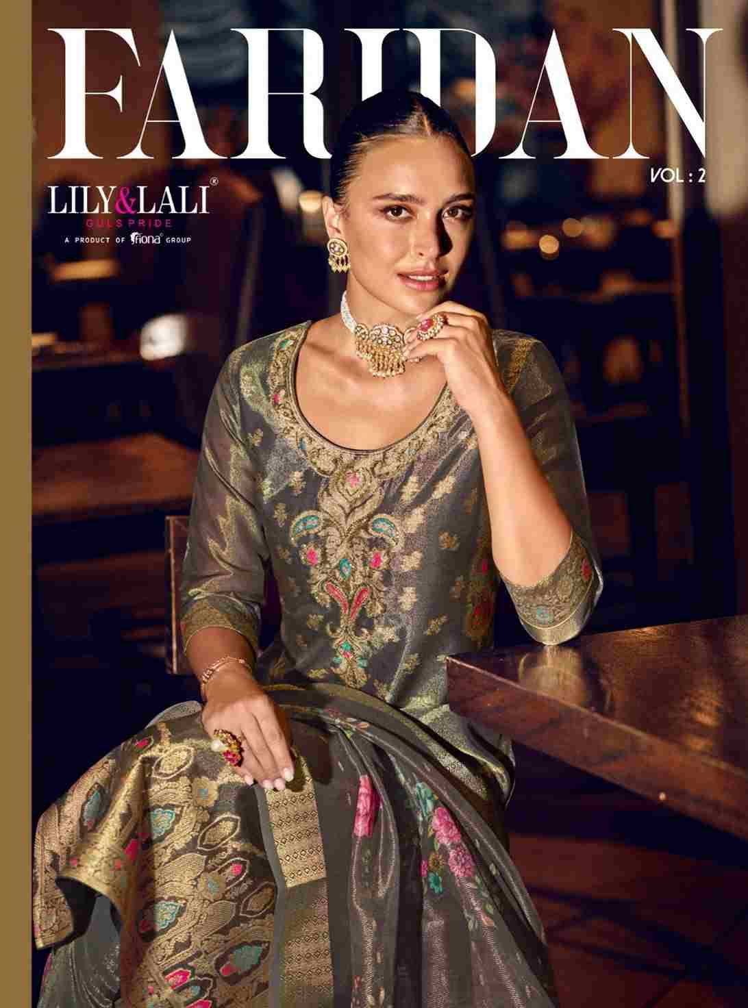 Faridan Vol-2 By Lily And Lali 24301 To 24306 Series Designer Festive Suits Collection Beautiful Stylish Fancy Colorful Party Wear & Occasional Wear Banarasi Jacquard Silk Dresses At Wholesale Price