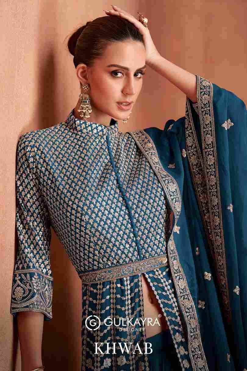 Khwab By Gulkayra Designer 7530-A To 7530-C Series Designer Festive Stylish Fancy Colorful Beautiful Party Wear & Ethnic Wear Collection Georgette Dresses At Wholesale Price