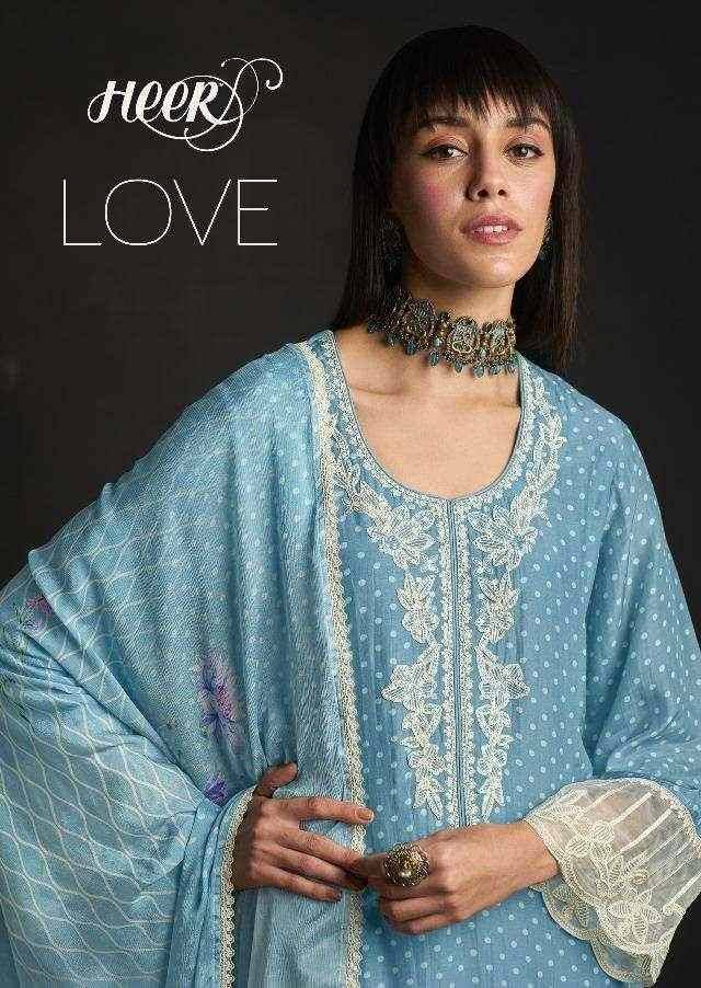 Love By Kimora Fashion 9461 To 9466 Series Beautiful Suits Colorful Stylish Fancy Casual Wear & Ethnic Wear Pure Muslin Print Dresses At Wholesale Price