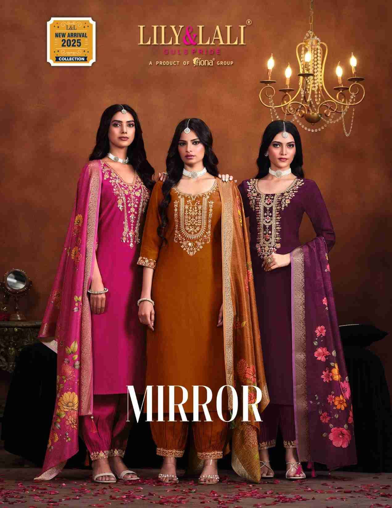 Mirror By Lily And Lali 25401 To 25406 Series Beautiful Festive Suits Colorful Stylish Fancy Casual Wear & Ethnic Wear Viscose Dresses At Wholesale Price