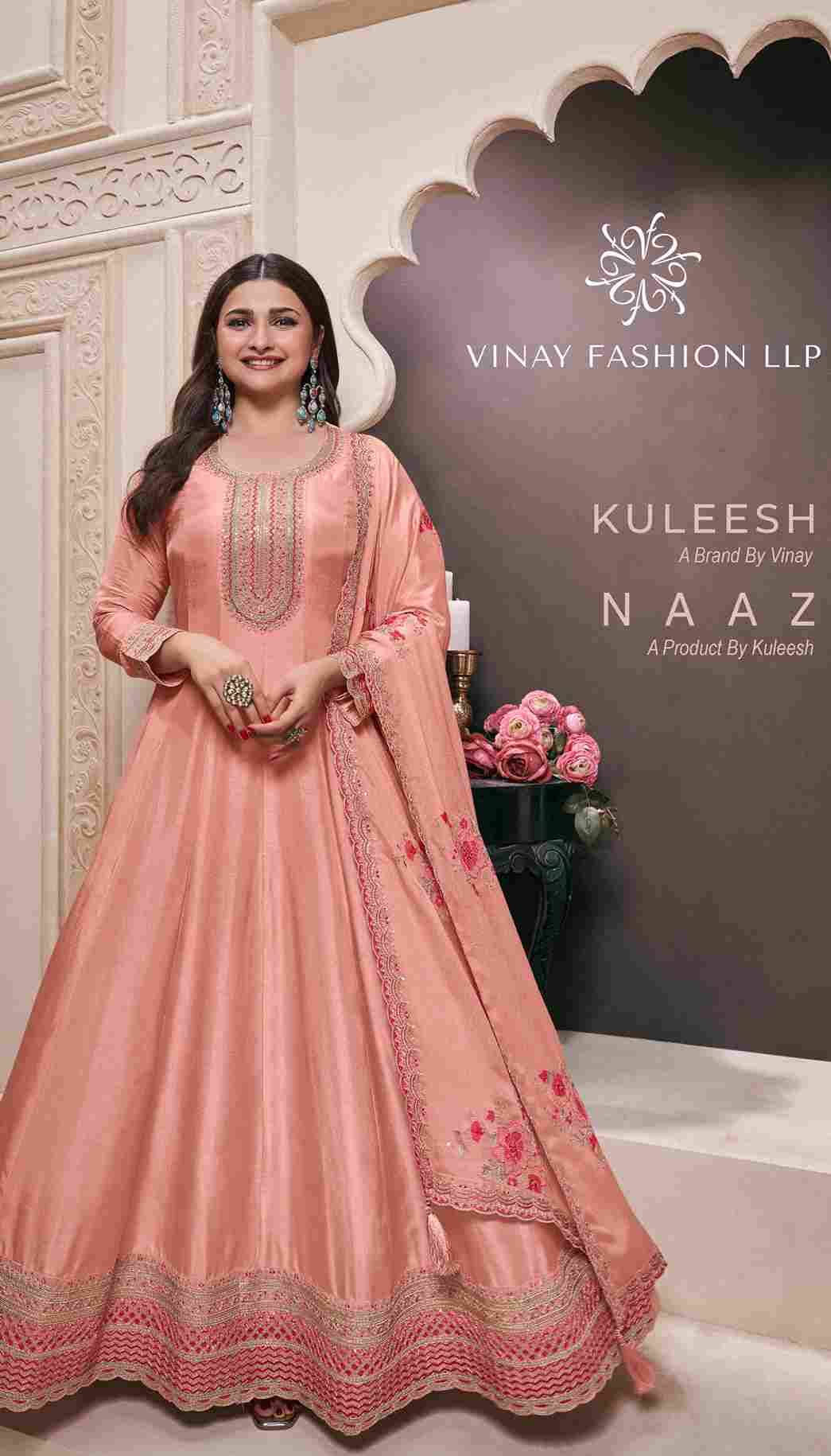 Naaz By Vinay Fashion 73051 To 73054 Series Designer Festive Suits Collection Beautiful Stylish Fancy Colorful Party Wear & Occasional Wear Munga Silk Dresses At Wholesale Price