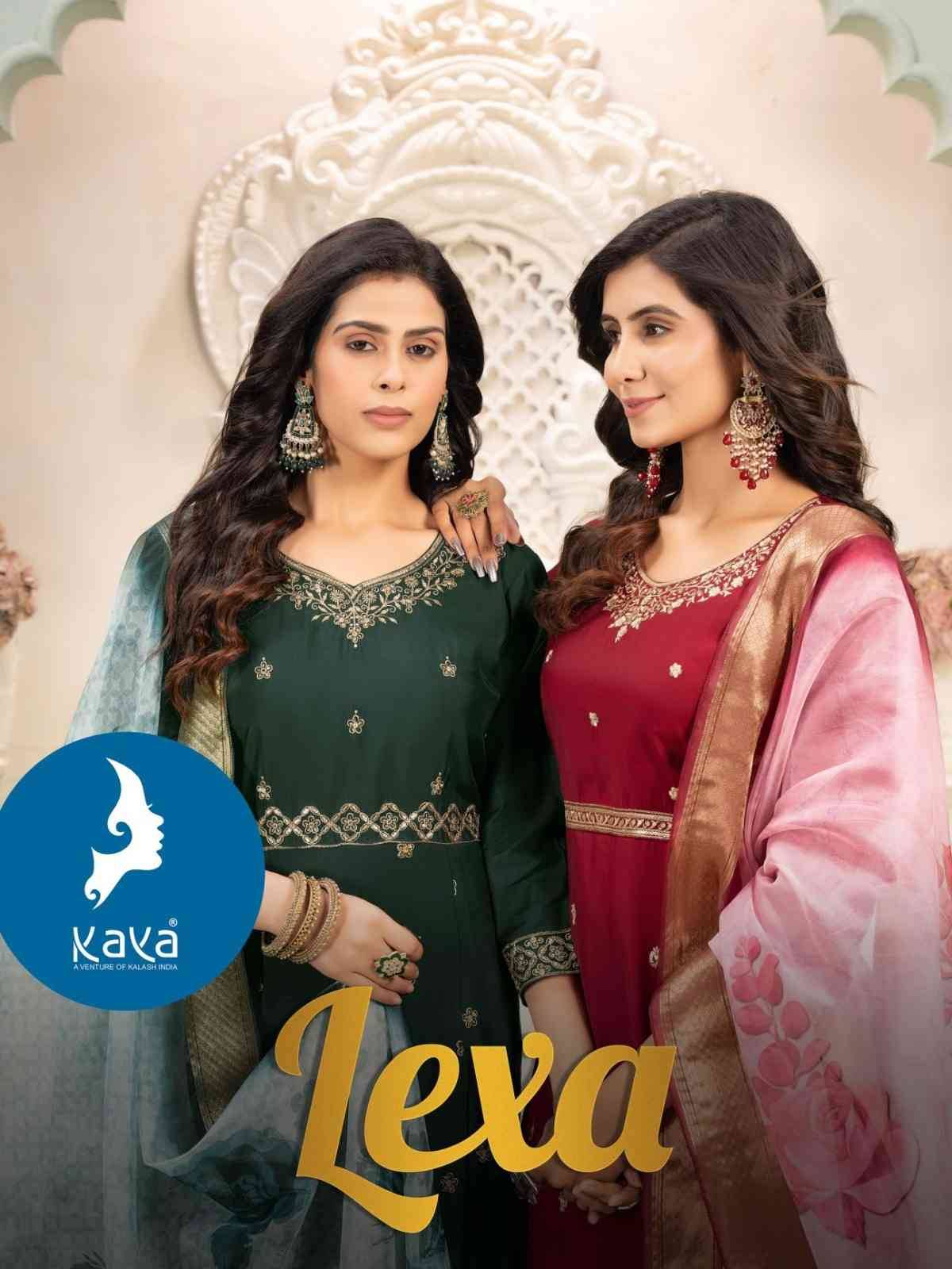 Nexa By Kaya 01 To 08 Series Festive Suits Collection Beautiful Stylish Fancy Colorful Party Wear & Occasional Wear Roman Silk Dresses At Wholesale Price