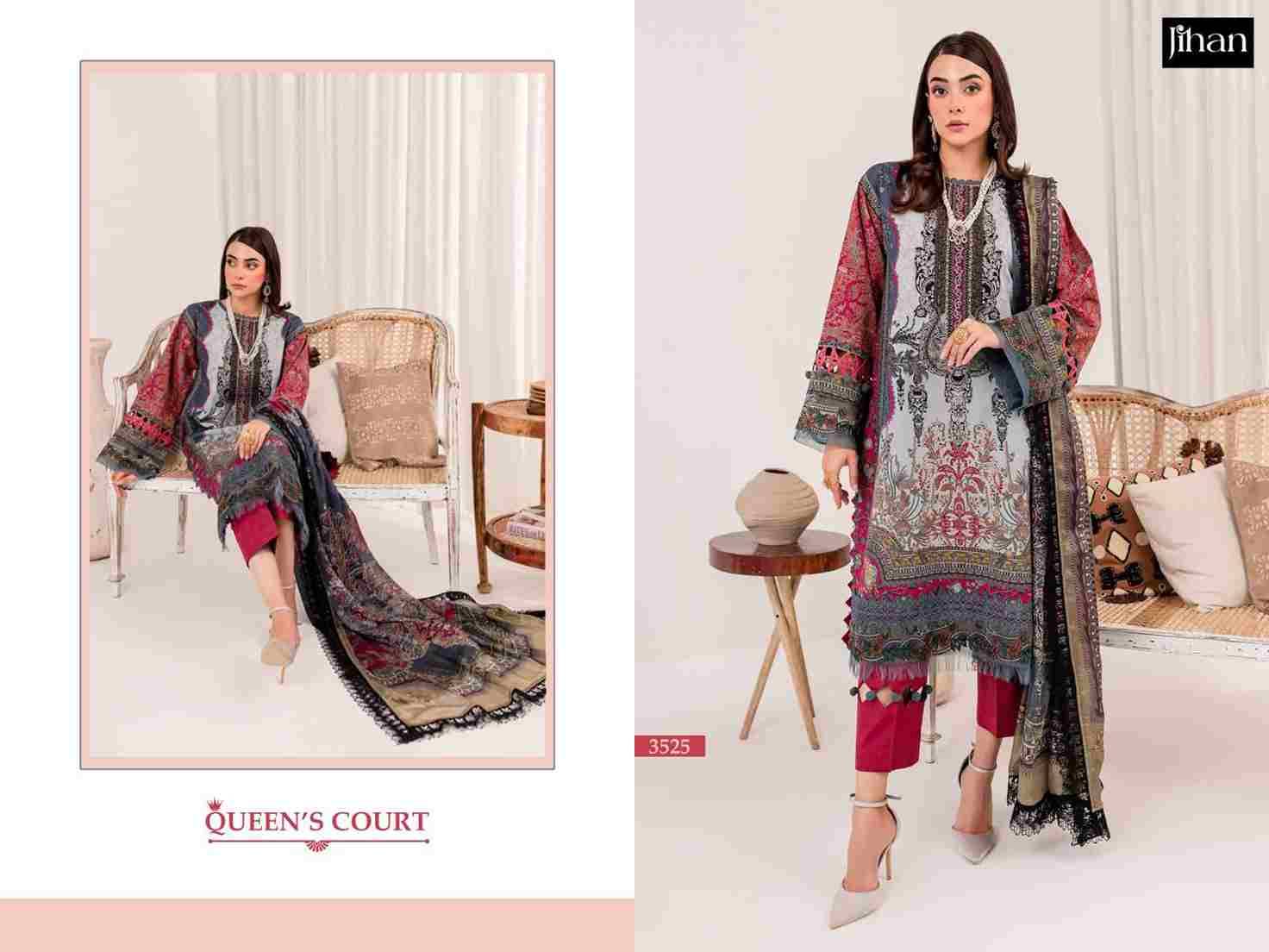 Queens Court By Jihan Designer Stylish Fancy Colorful Beautiful Party Wear & Ethnic Wear Collection Pure Cotton Dresses At Wholesale Price