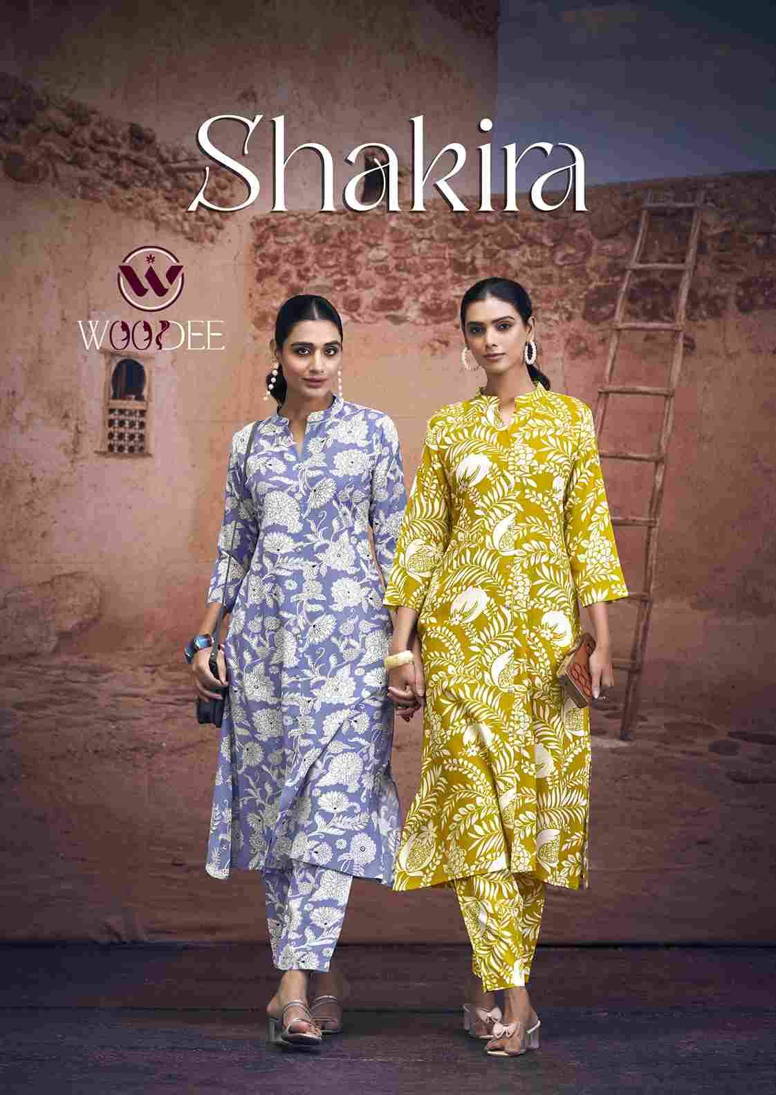 Shakira By Woodee 1001 To 1006 Series Designer Stylish Fancy Colorful Beautiful Party Wear & Ethnic Wear Collection Rayon Co-Ords At Wholesale Price