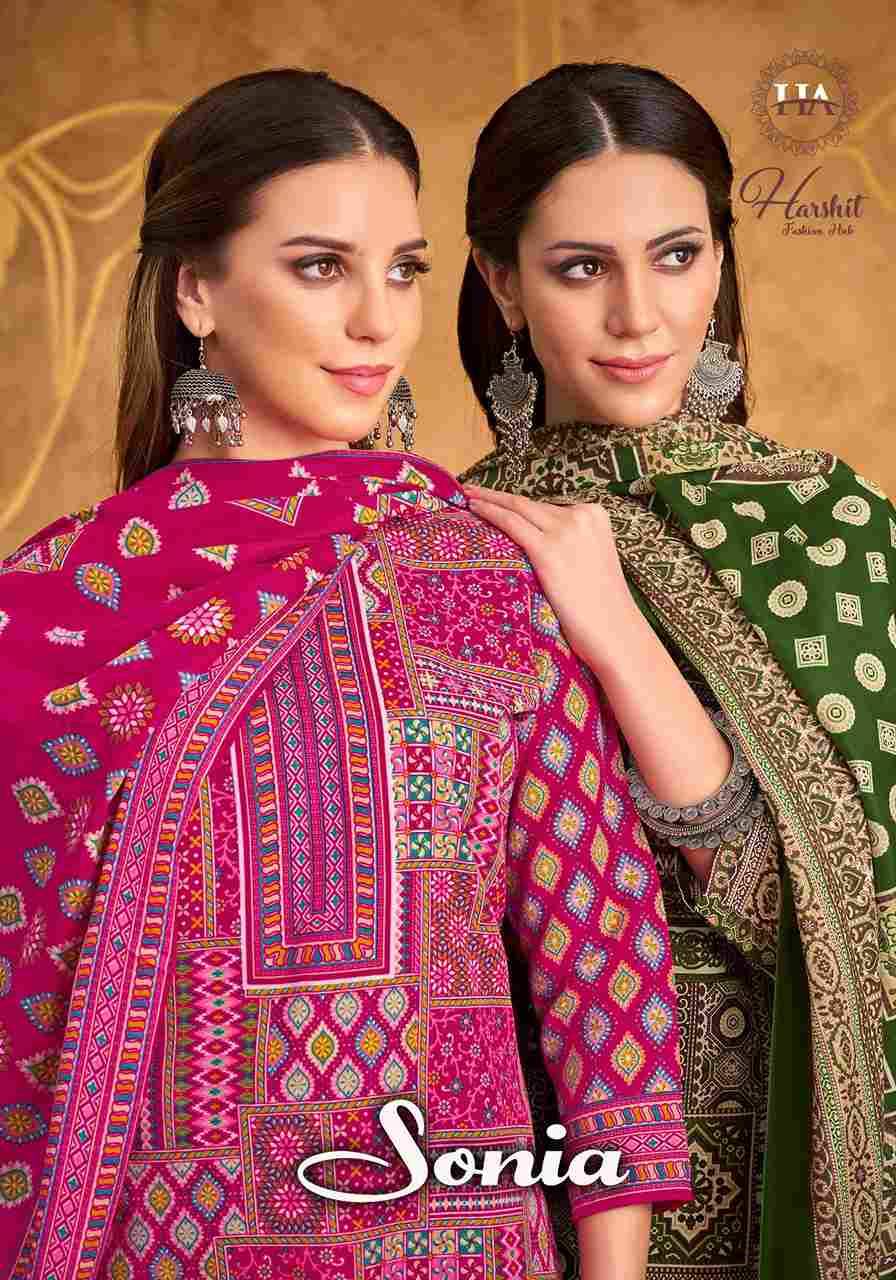 Sonia By Harshit Fashion Hub 1788-001 To 1788-008 Series Beautiful Festive Suits Stylish Fancy Colorful Casual Wear & Ethnic Wear Pure Cotton Dresses At Wholesale Price