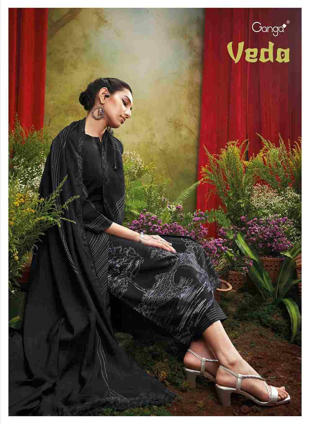 Veda By Ganga Fashion 1961 To 1966 Series Beautiful Festive Suits Colorful Stylish Fancy Casual Wear & Ethnic Wear Fancy Print Dresses At Wholesale Price