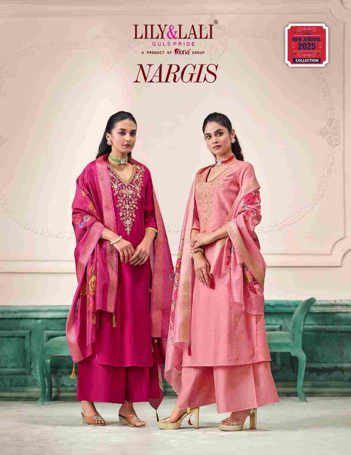 Nargis By Lily And Lali 25801 To 25806 Series Beautiful Festive Suits Colorful Stylish Fancy Casual Wear & Ethnic Wear Roman Cotton Dresses At Wholesale Price