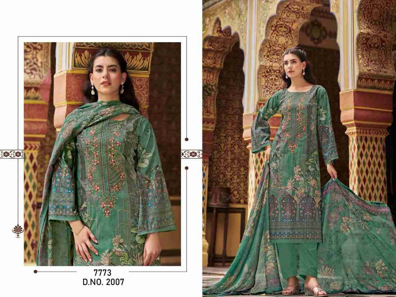 Signature Vol-2 By Aaliz Prints 2001 To 2008 Series Beautiful Festive Suits Stylish Fancy Colorful Casual Wear & Ethnic Wear Pure Cotton Print Dresses At Wholesale Price