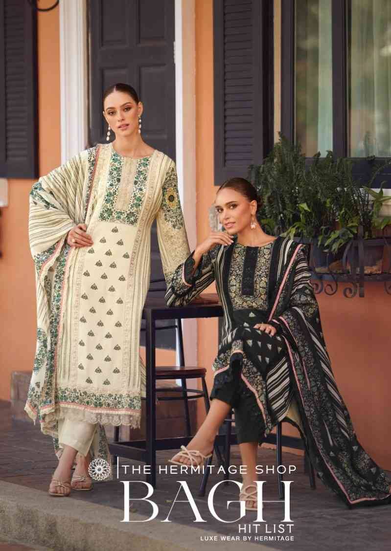 Bagh Hit List By The Hermitage Shop Beautiful Festive Suits Colorful Stylish Fancy Casual Wear & Ethnic Wear Pure Jam Satin Dresses At Wholesale Price