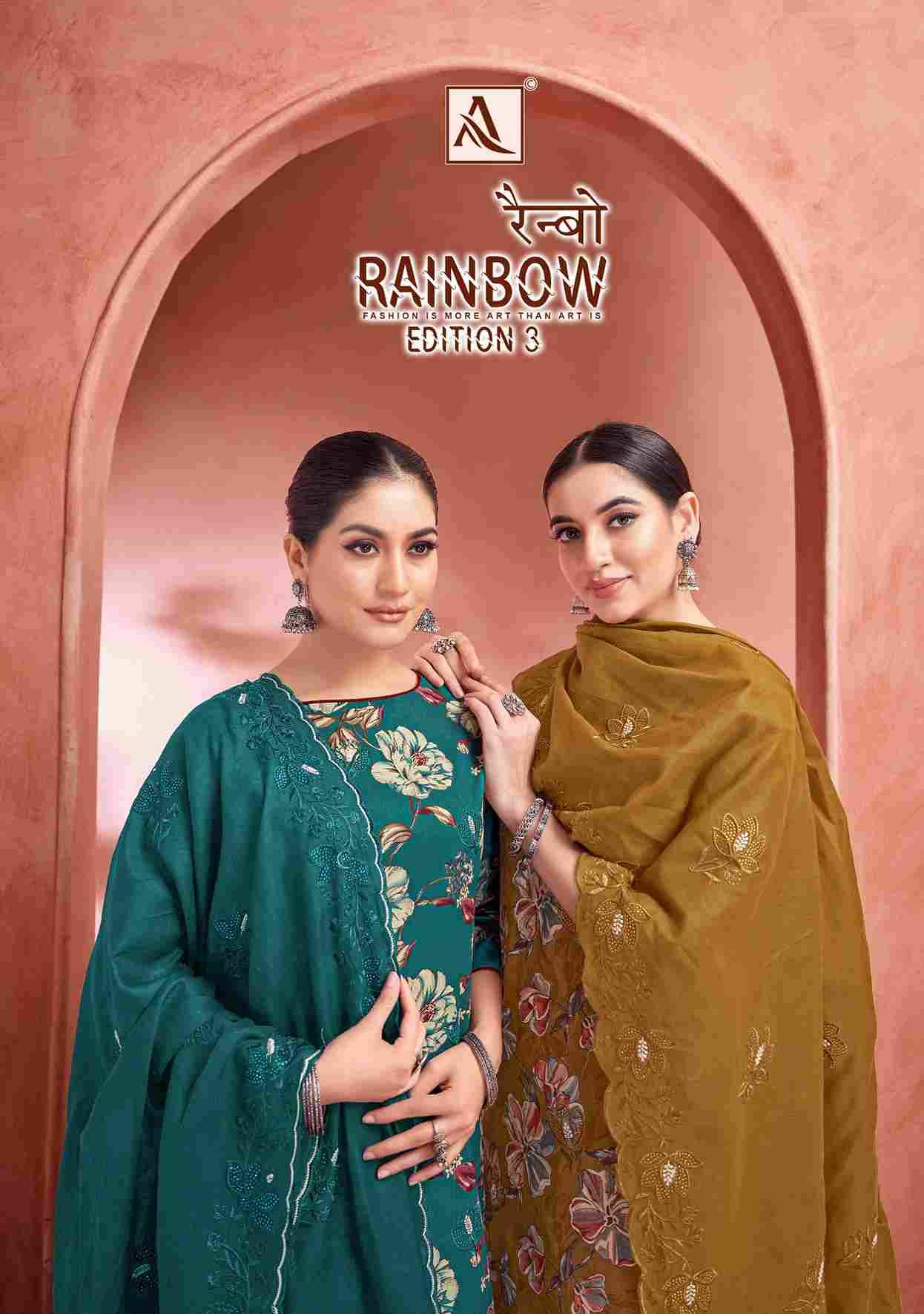 Rainbow Vol-3 By Alok Suit 1890-001 To 1890-006 Series Beautiful Festive Suits Stylish Fancy Colorful Casual Wear & Ethnic Wear Pure Cambric Cotton Print Dresses At Wholesale Price